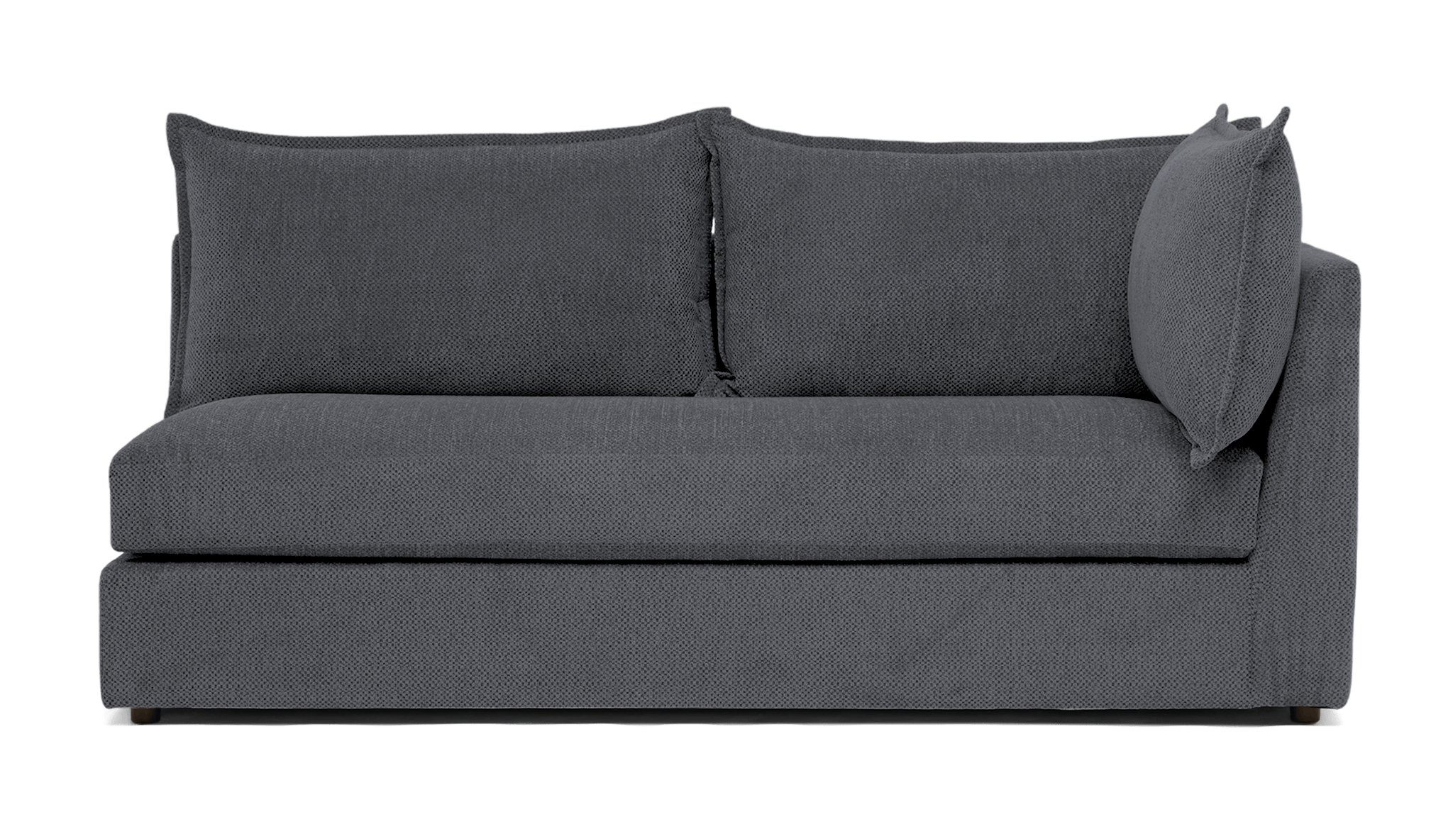 wilder single arm loveseat essence ash