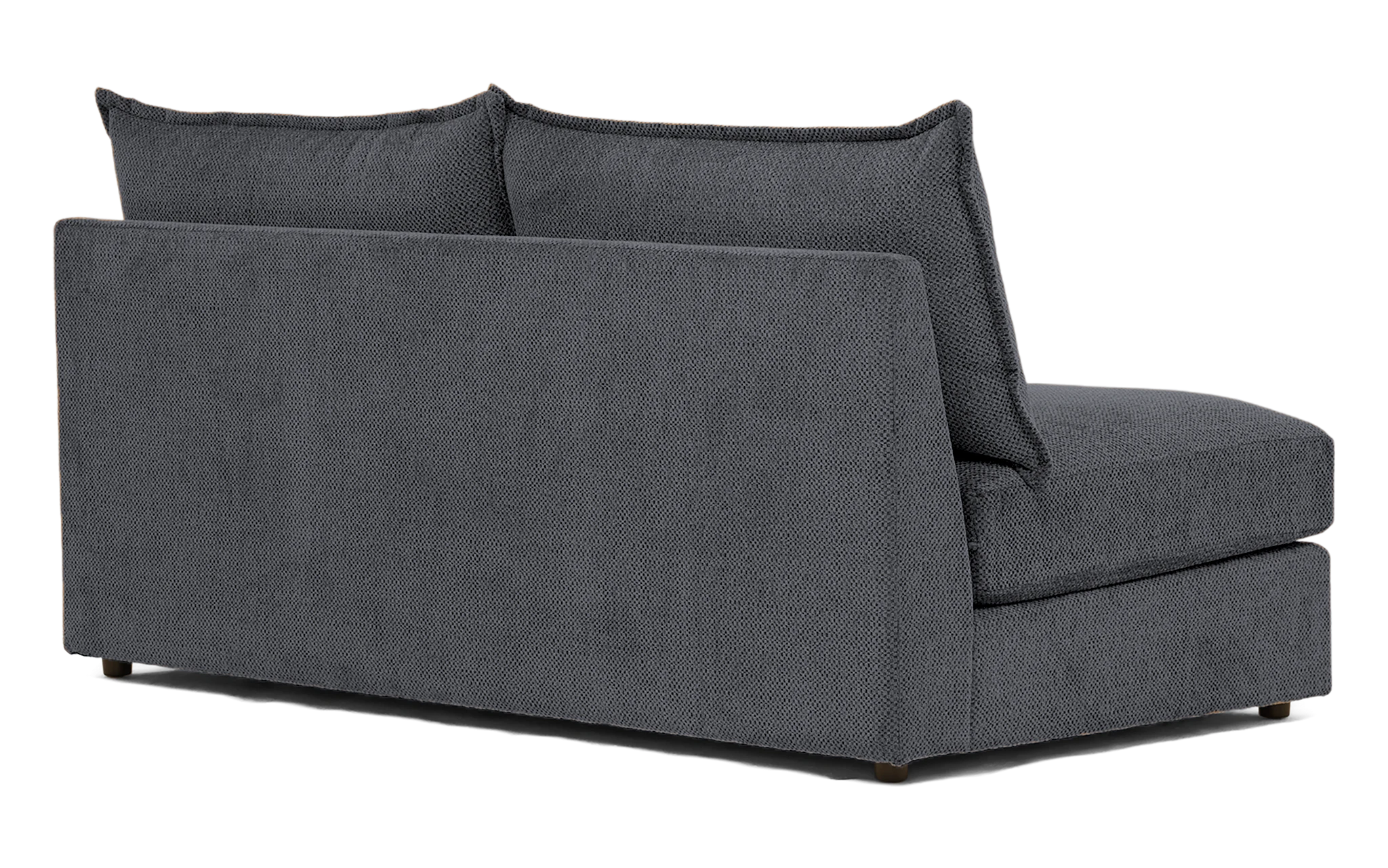 wilder armless loveseat essence ash