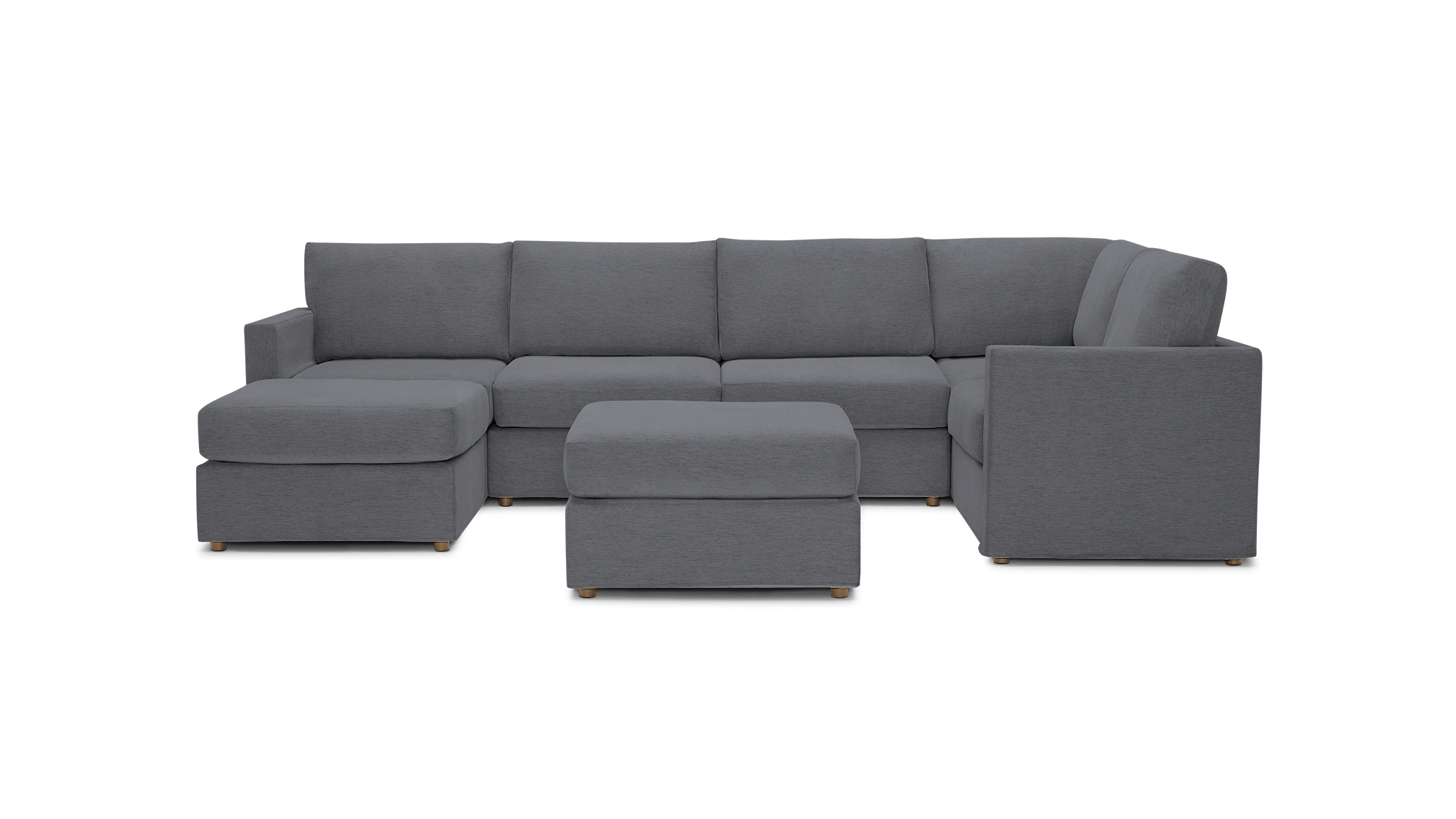 notch modular sofa sectional %287 piece%29 essence ash
