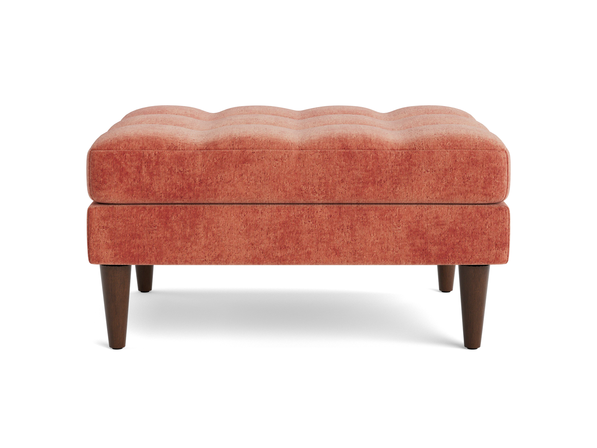 briar ottoman plush terra rose