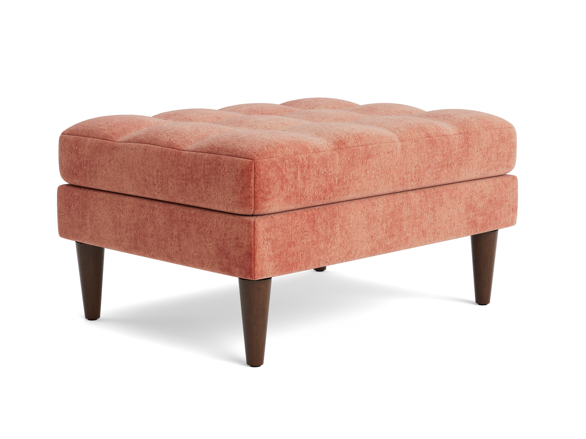 briar ottoman plush terra rose