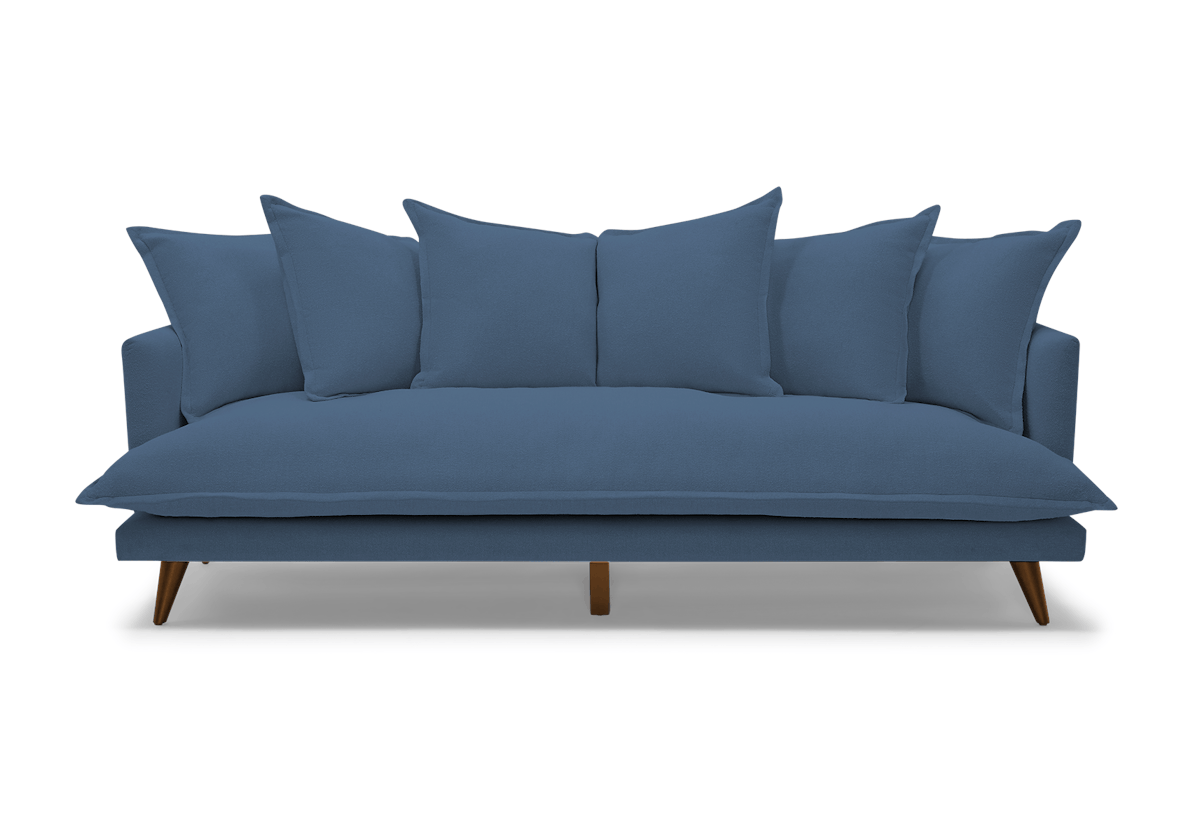 denna grand sofa milo french blue