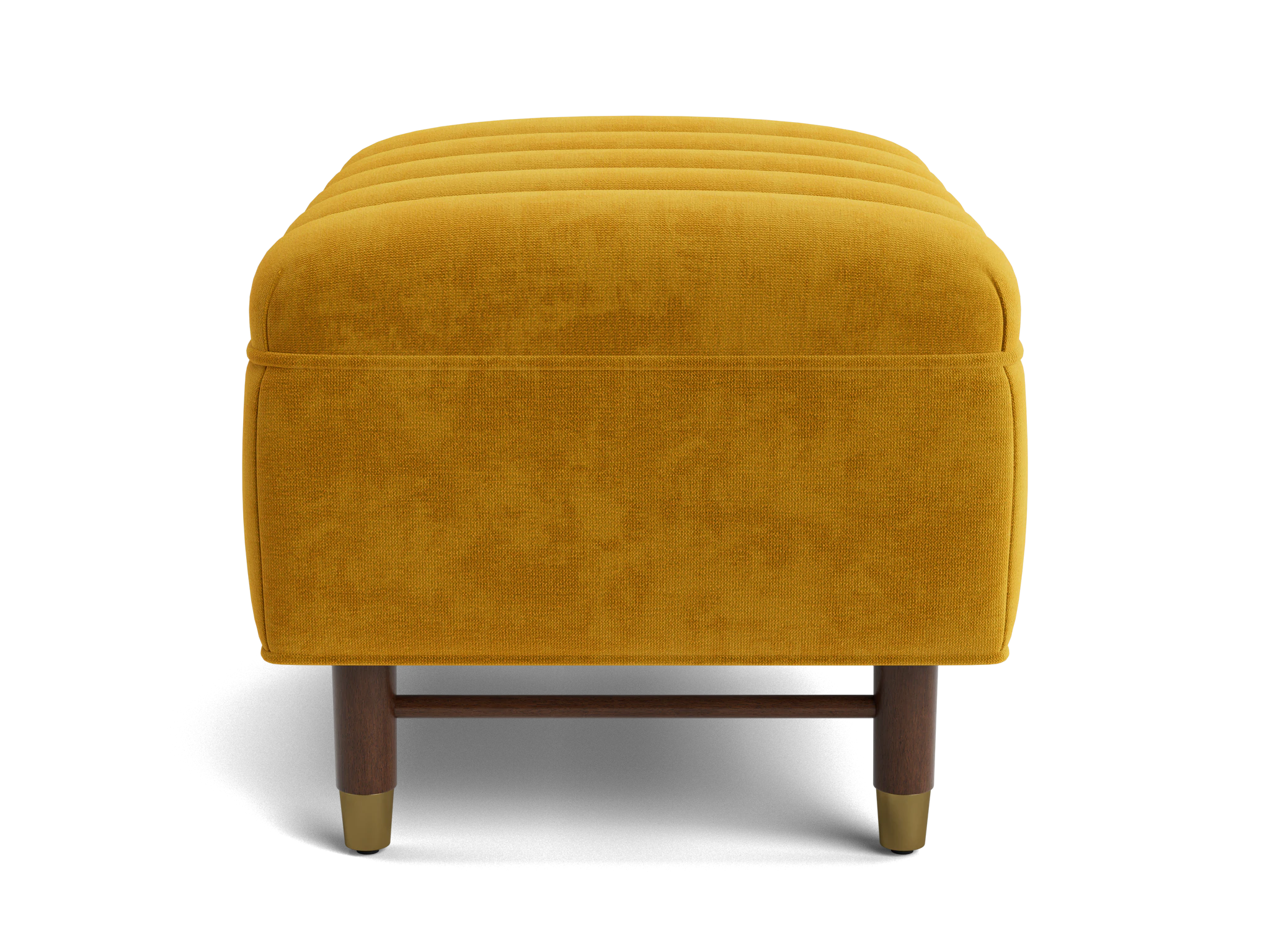 chelsea ottoman harper amber gold
