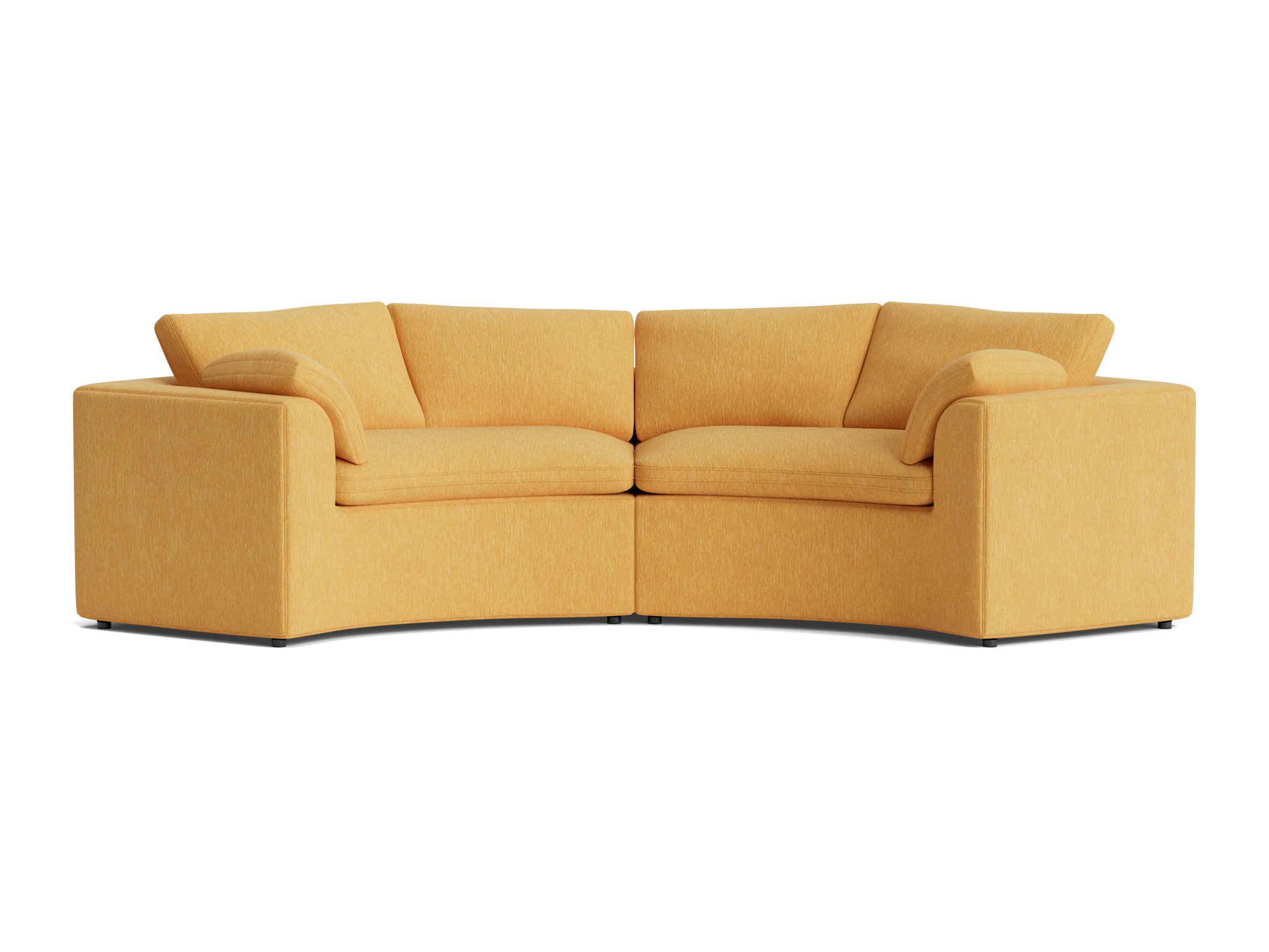 bryant semicircle sofa %282 piece%29 bentley daisey