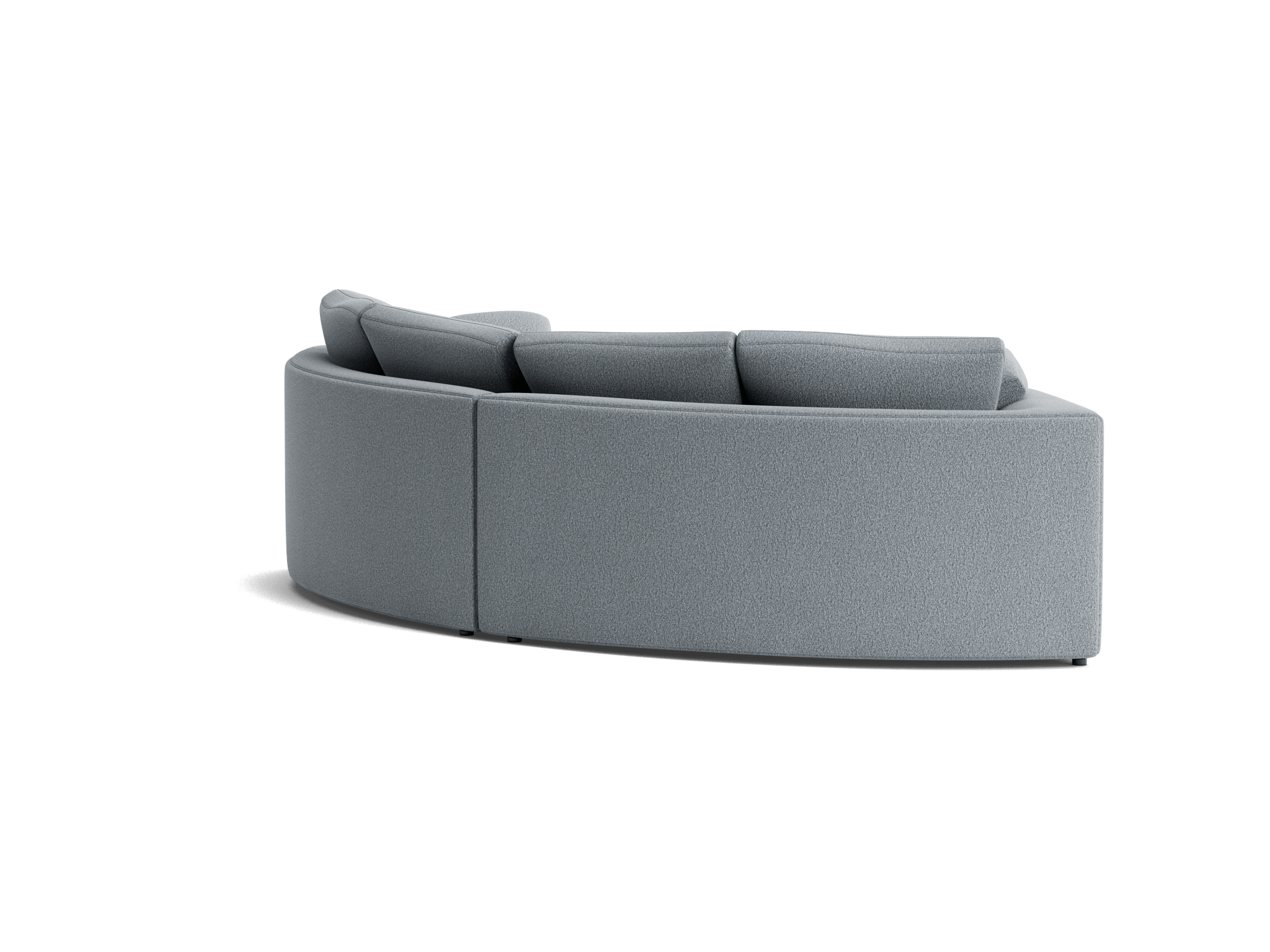 bryant semicircle sofa %282 piece%29 synergy pewter