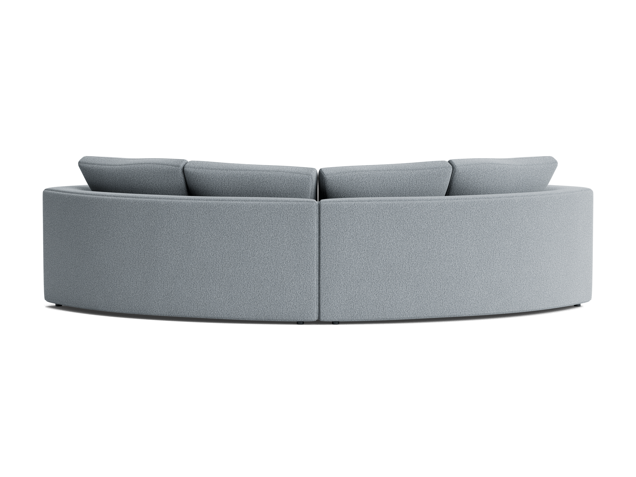 bryant semicircle sofa %282 piece%29 synergy pewter