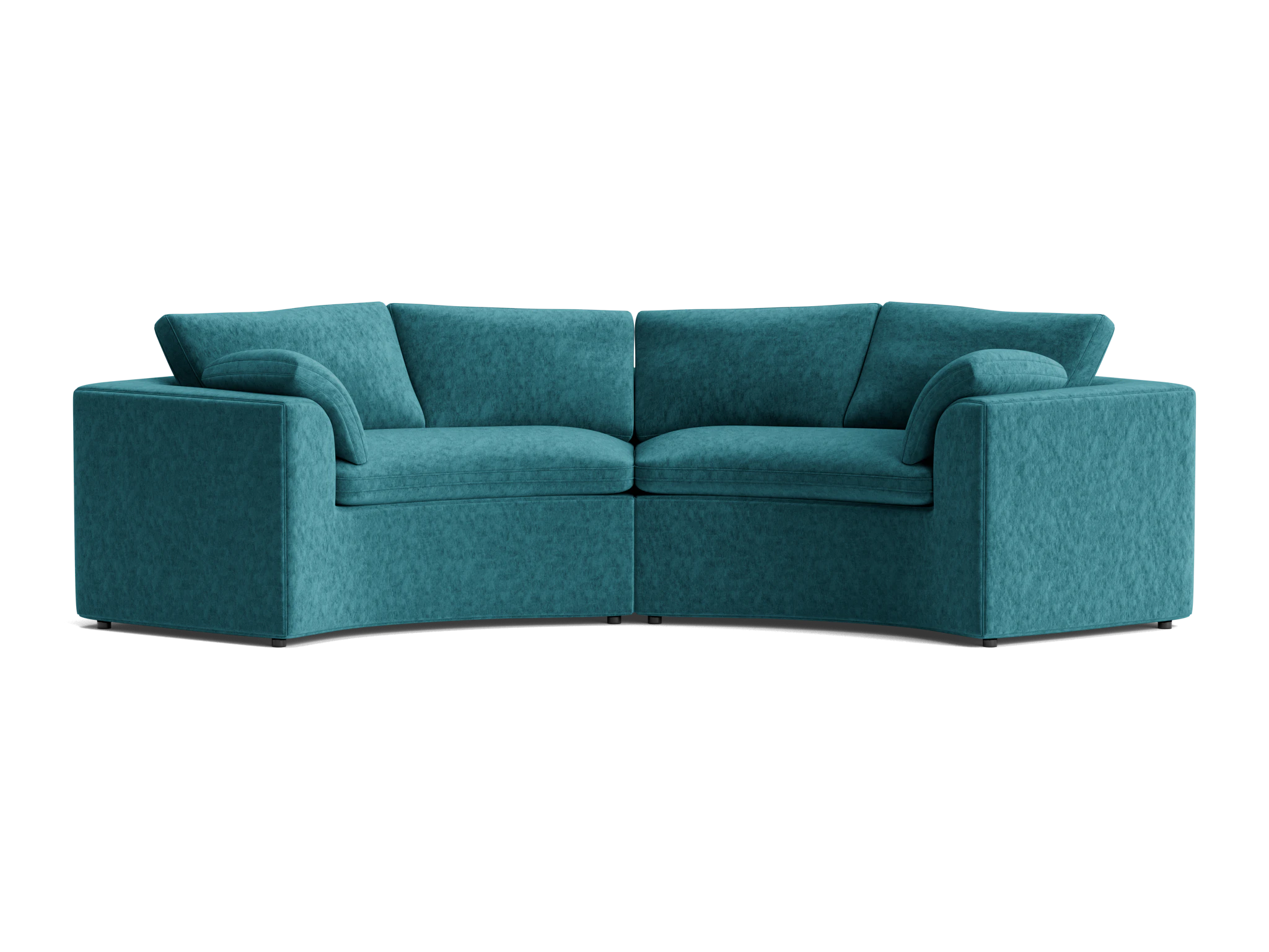 bryant semicircle sofa %282 piece%29 prime peacock