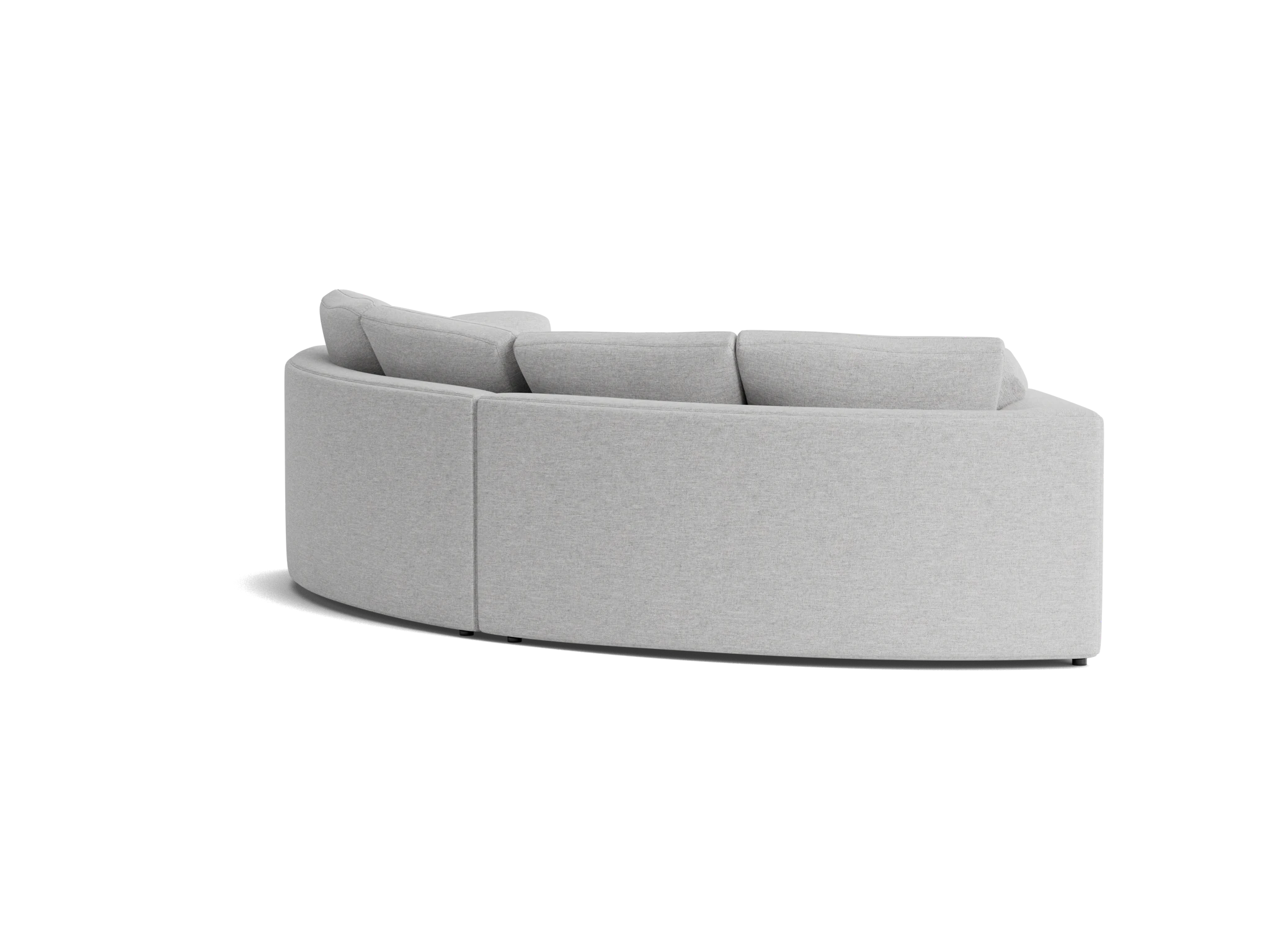 bryant semicircle sofa %282 piece%29 milo dove