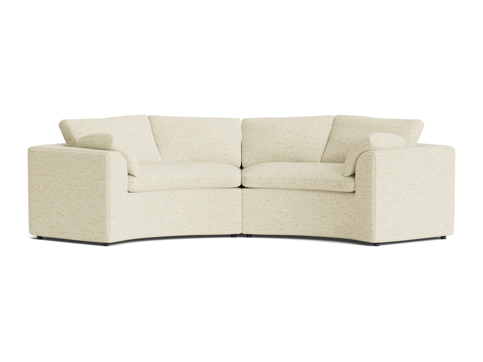 bryant semicircle sofa %282 piece%29 nico oyster