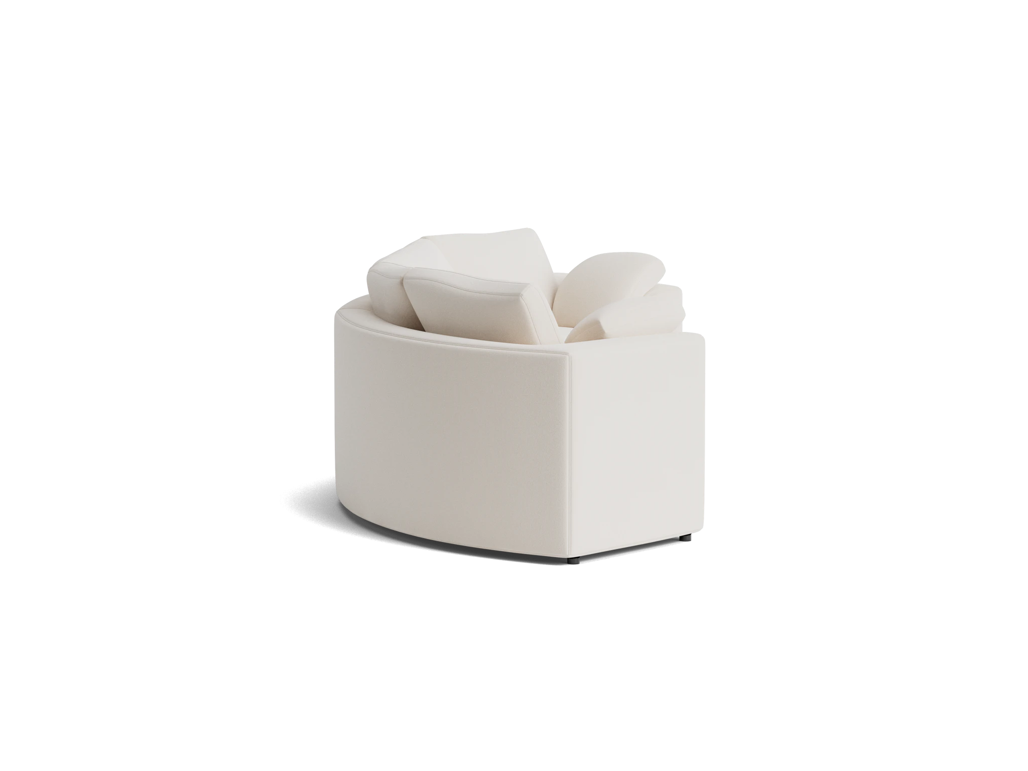 bryant semicircle sofa %282 piece%29 caspiar ivory