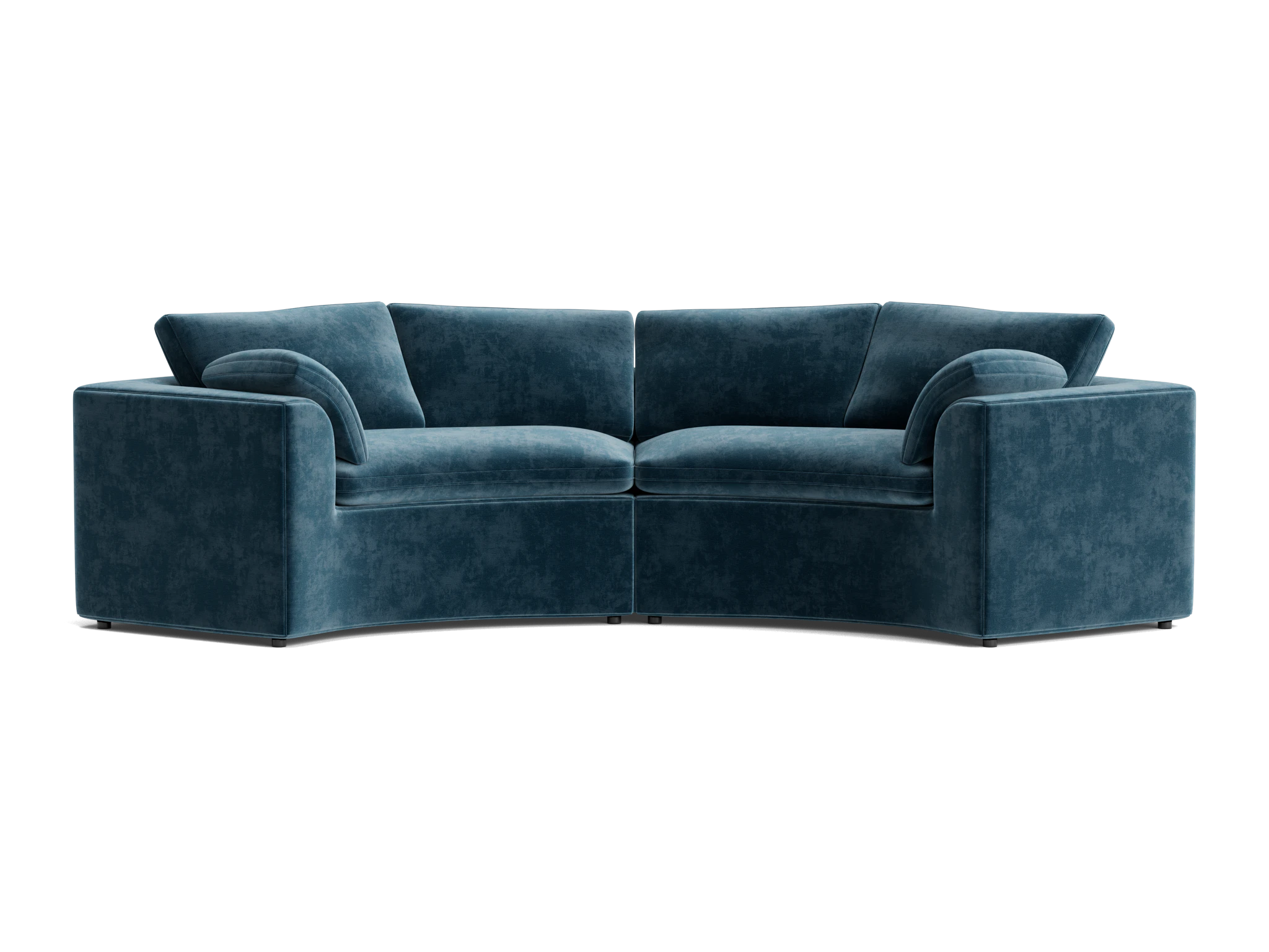 bryant semicircle sofa %282 piece%29 harper biscay bay