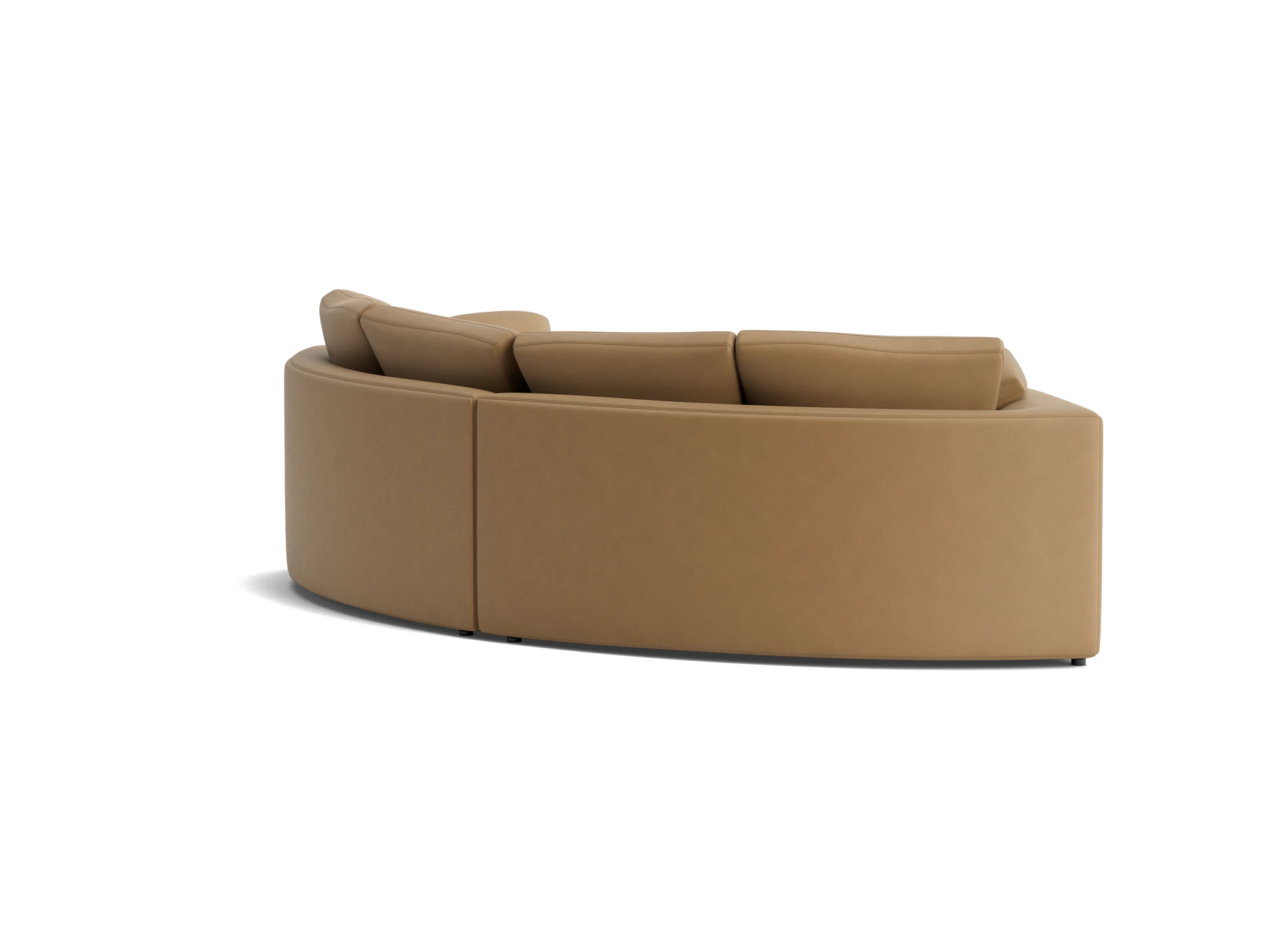 bryant semicircle sofa %282 piece%29 washed california biscuit