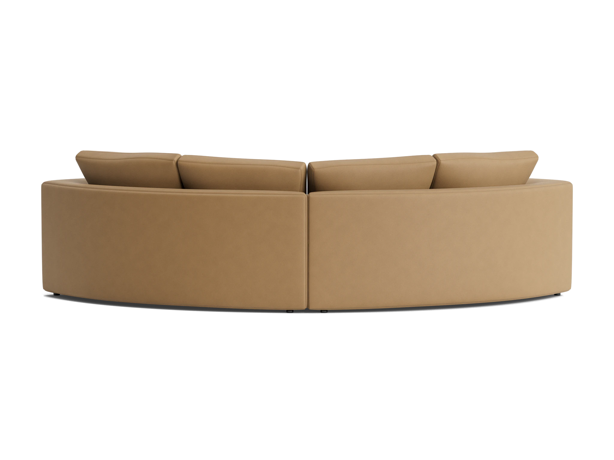 bryant semicircle sofa %282 piece%29 washed california biscuit
