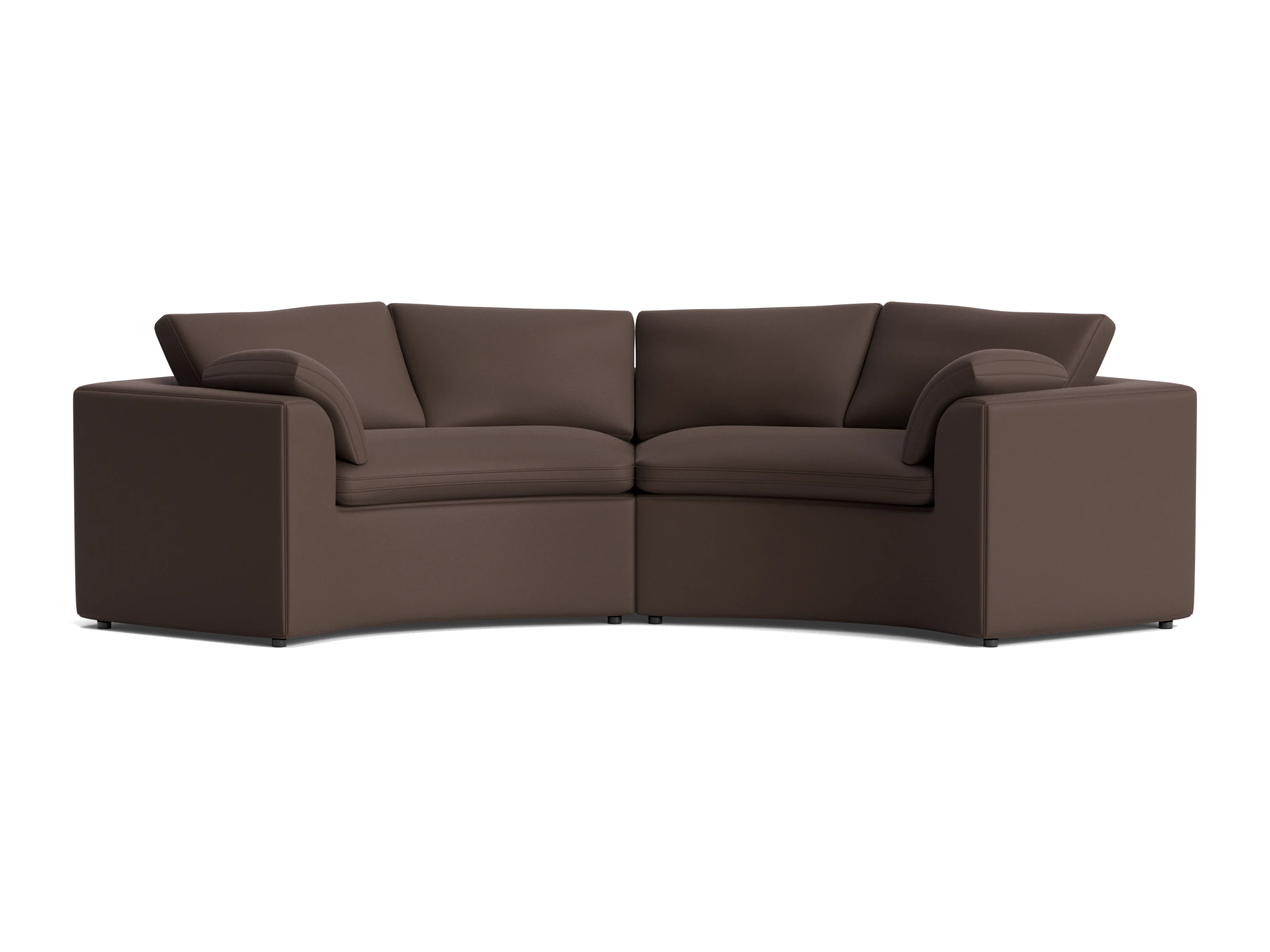 bryant semicircle sofa %282 piece%29 washed california shadow