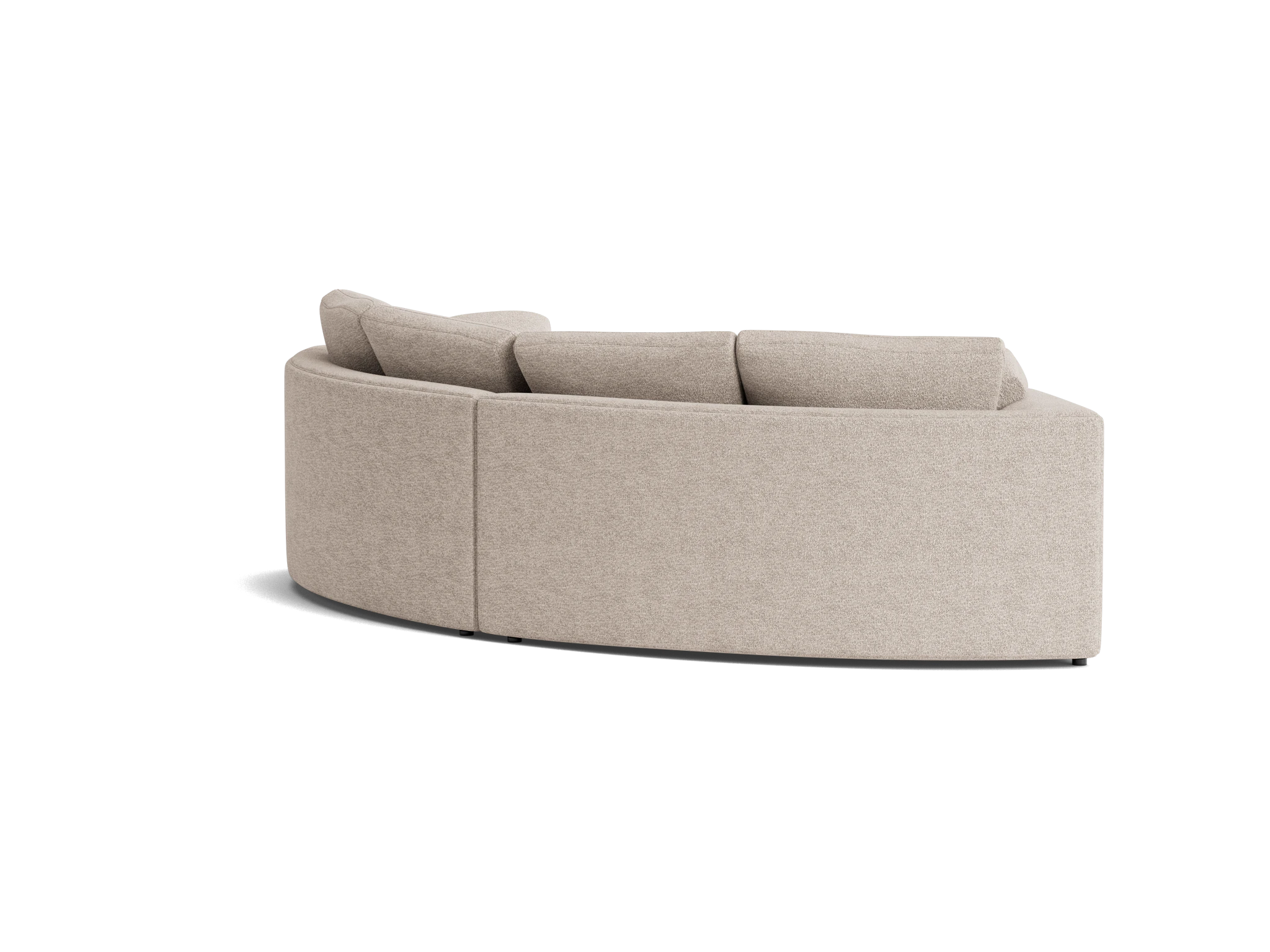 bryant semicircle sofa %282 piece%29 borough cotton