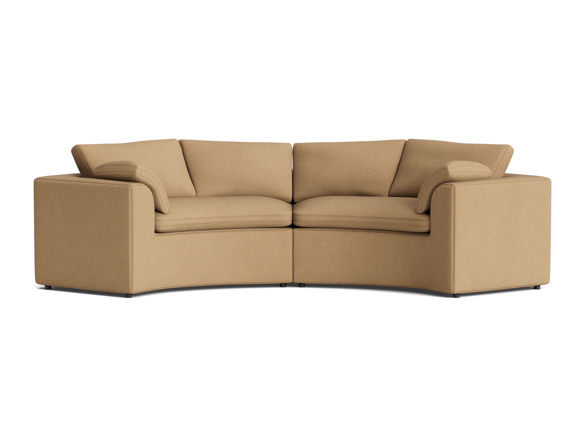 bryant semicircle sofa %282 piece%29 faithful sand