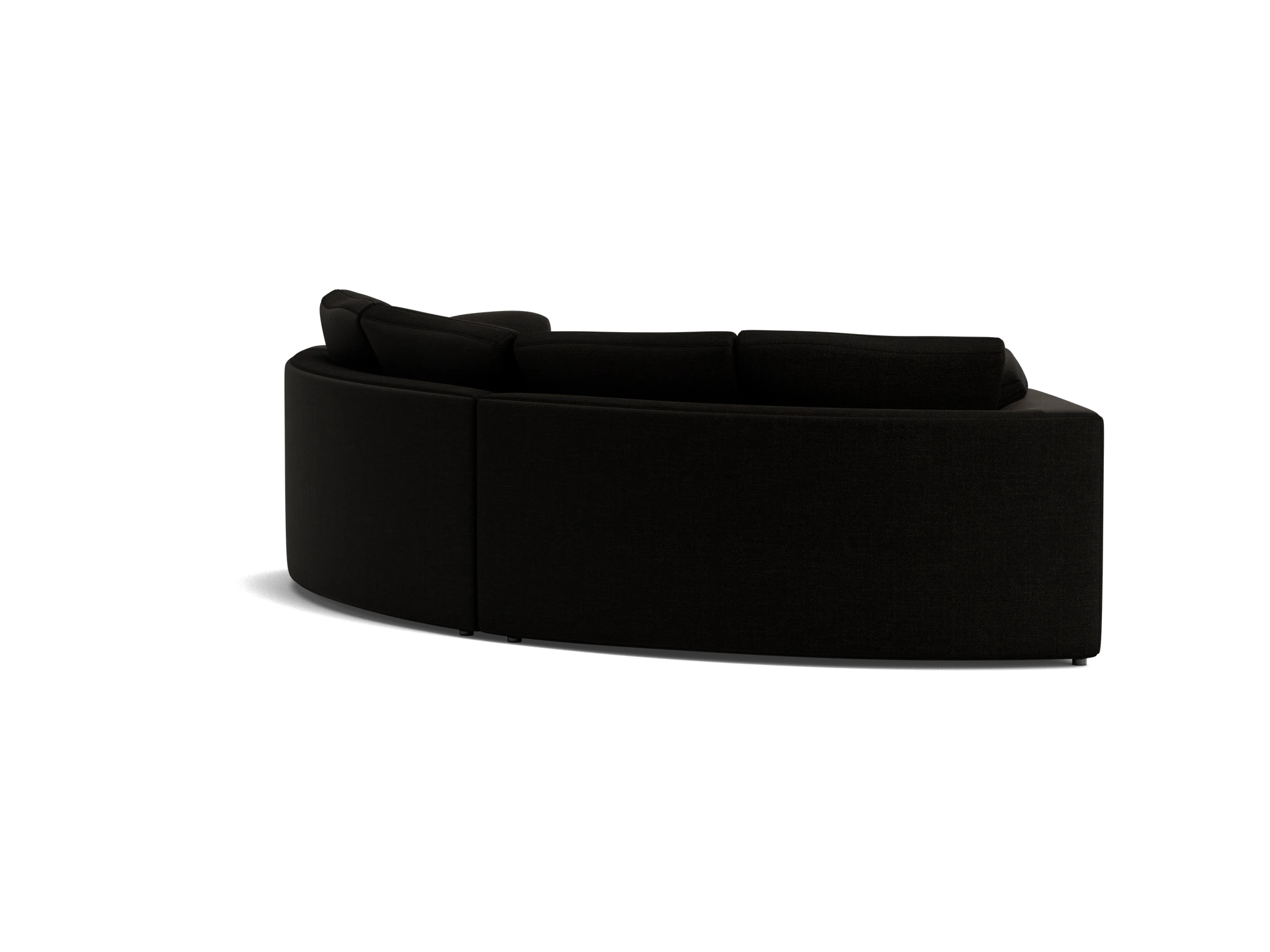 bryant semicircle sofa %282 piece%29 milo onyx