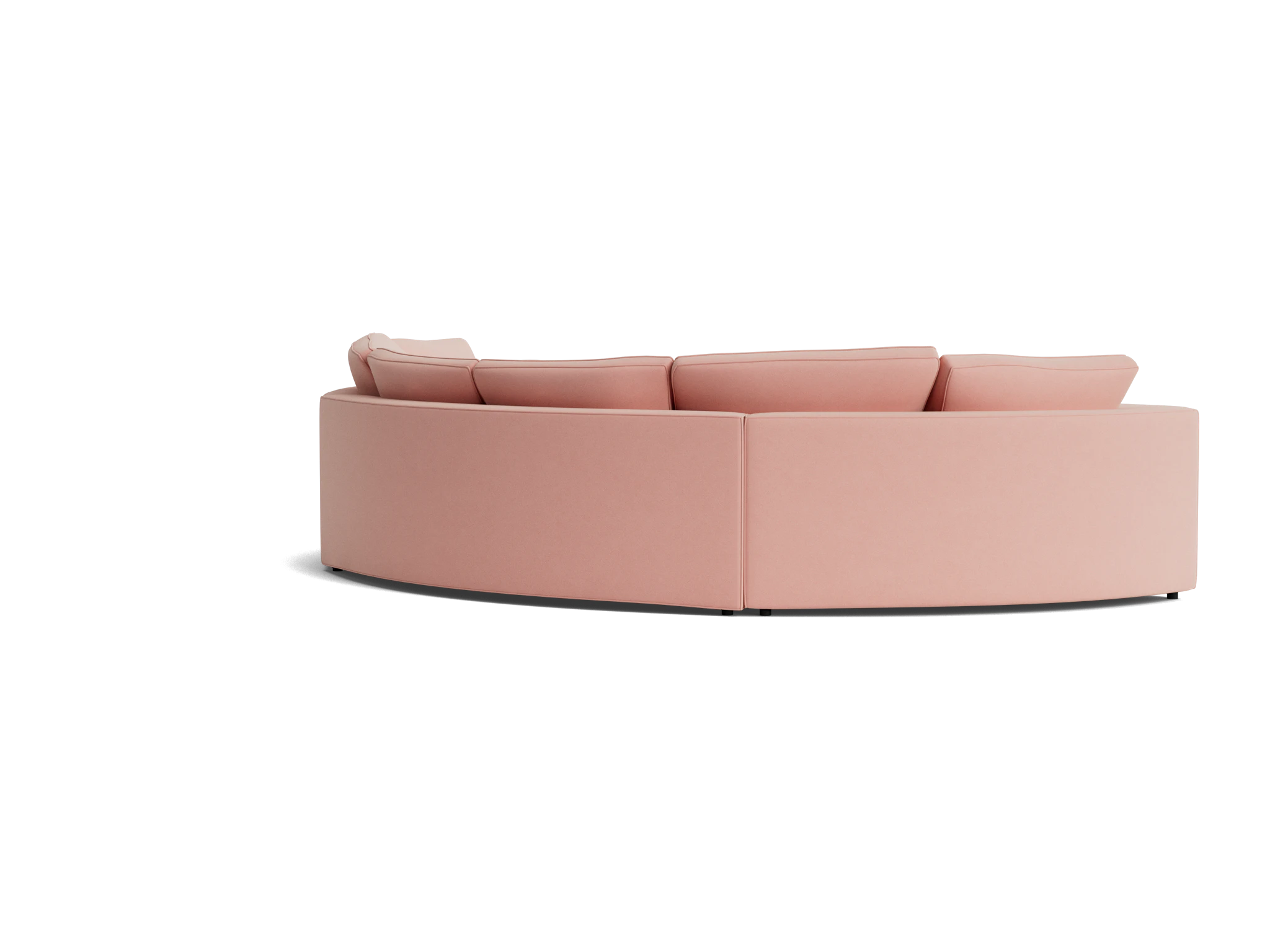 bryant semicircle sectional %283 piece%29 royale blush