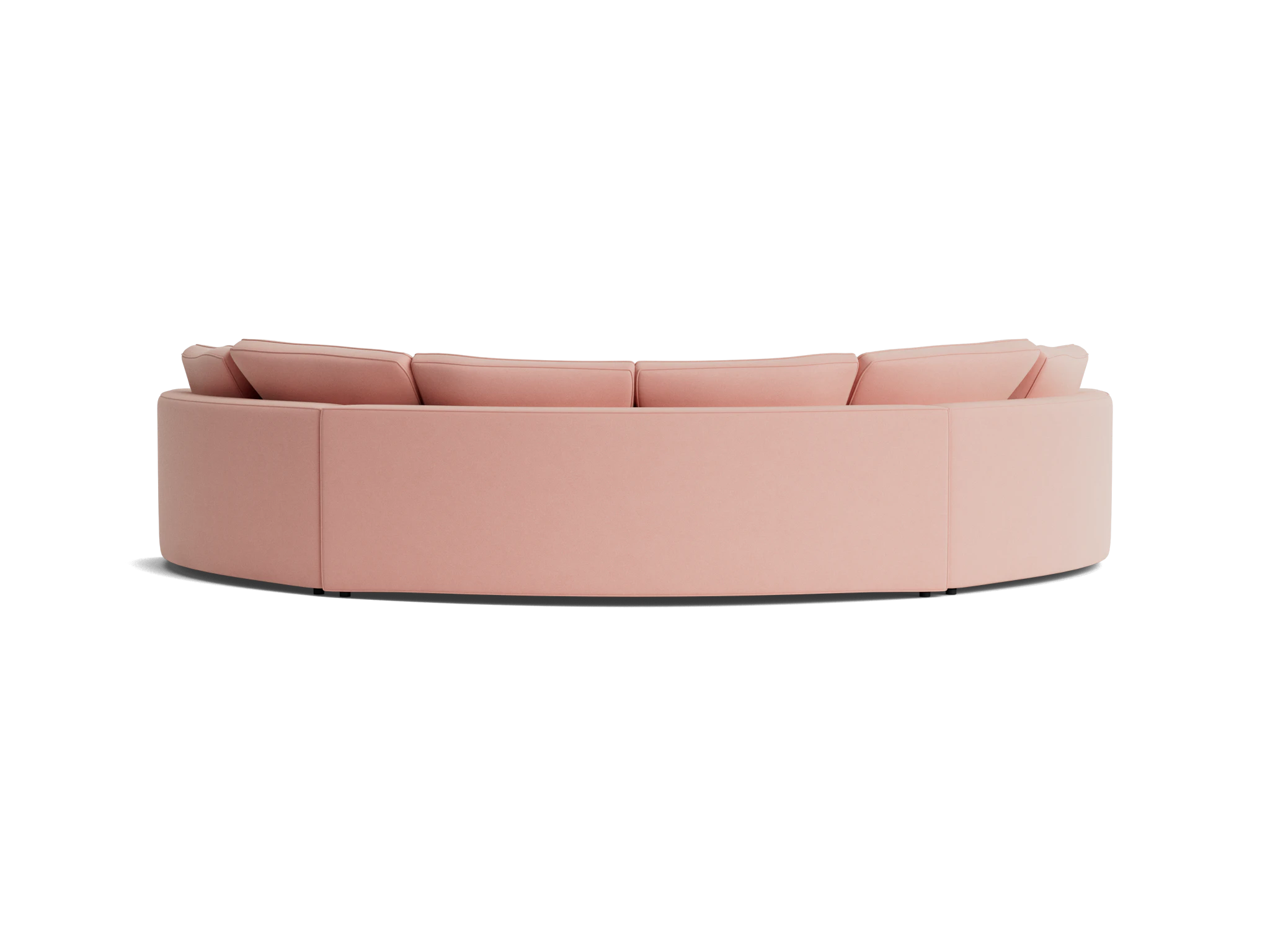 bryant semicircle sectional %283 piece%29 royale blush