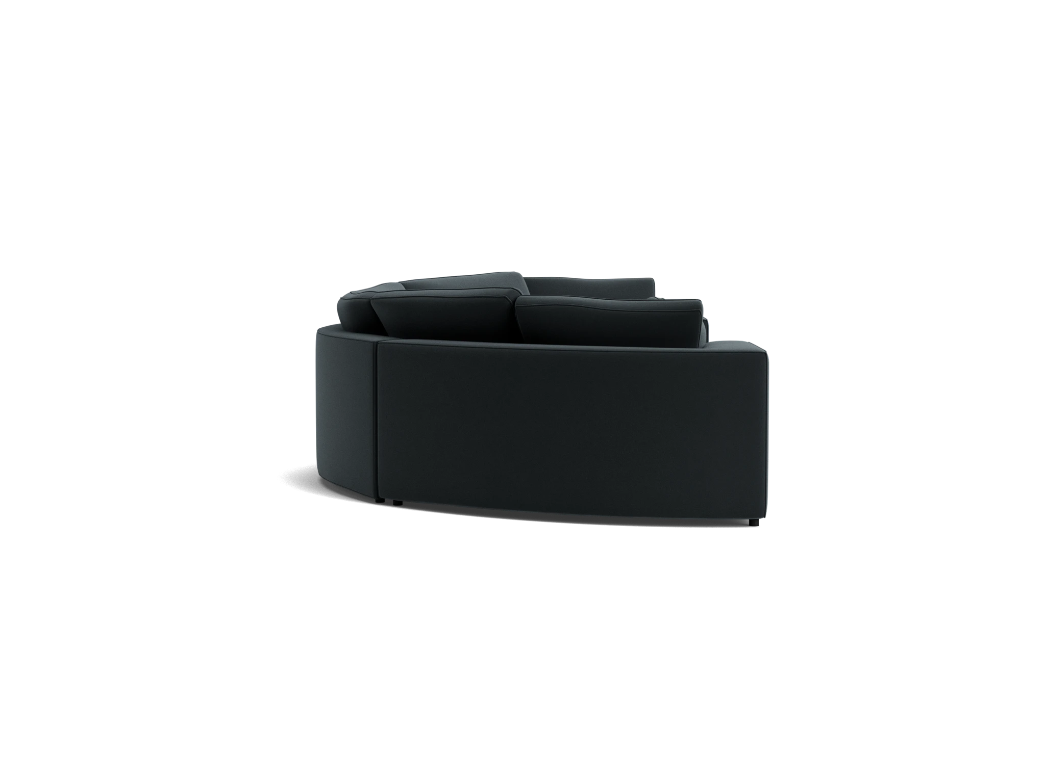 bryant semicircle sectional %283 piece%29 royale gunmetal