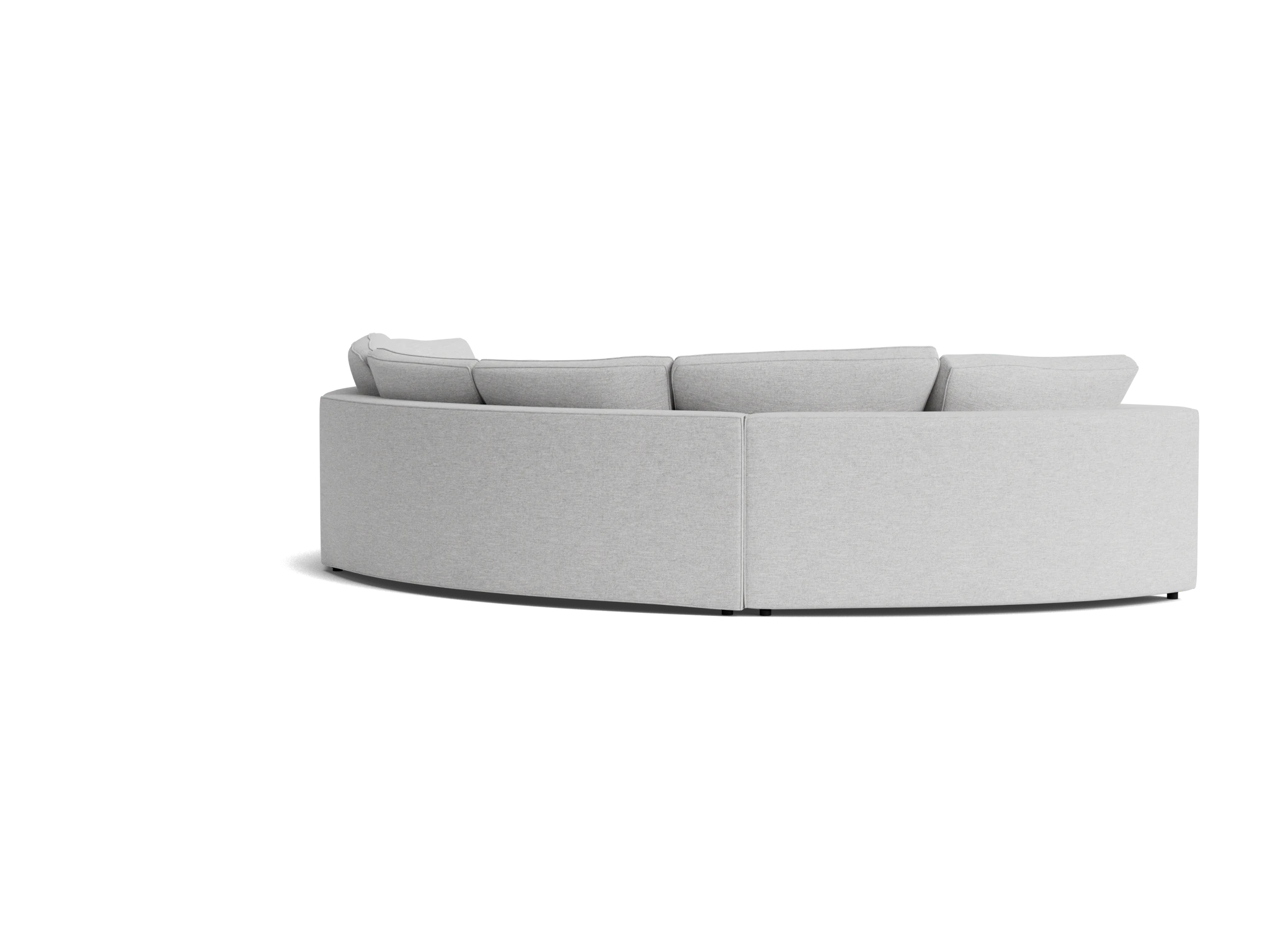 bryant semicircle sectional %283 piece%29 milo dove