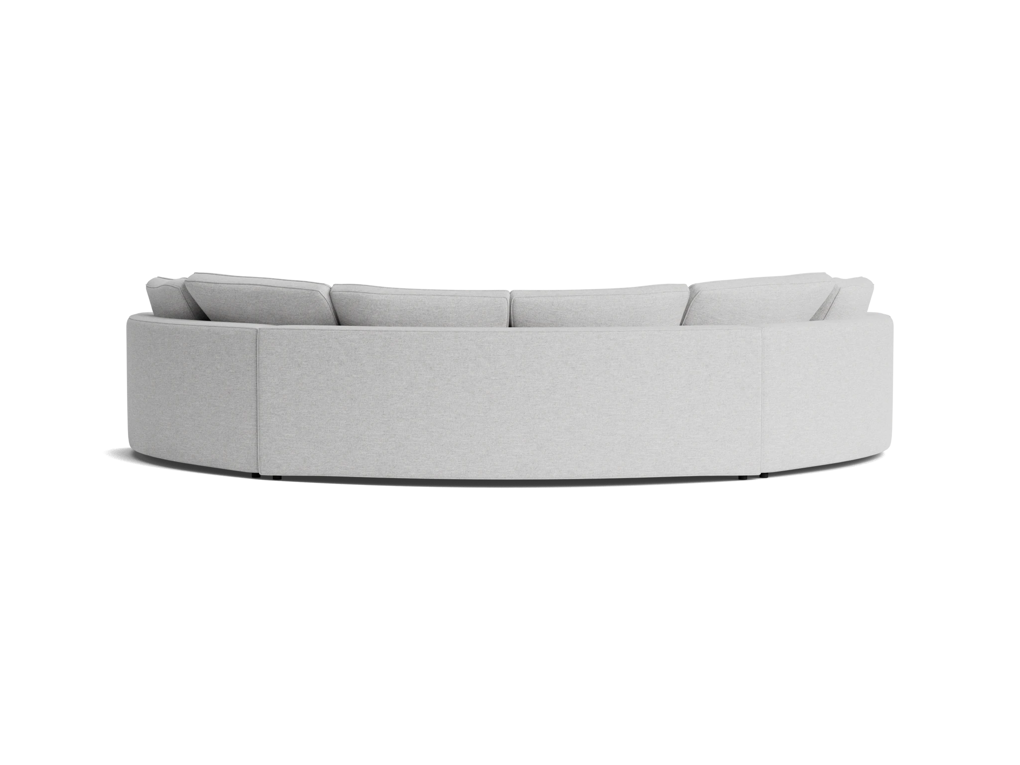 bryant semicircle sectional %283 piece%29 milo dove