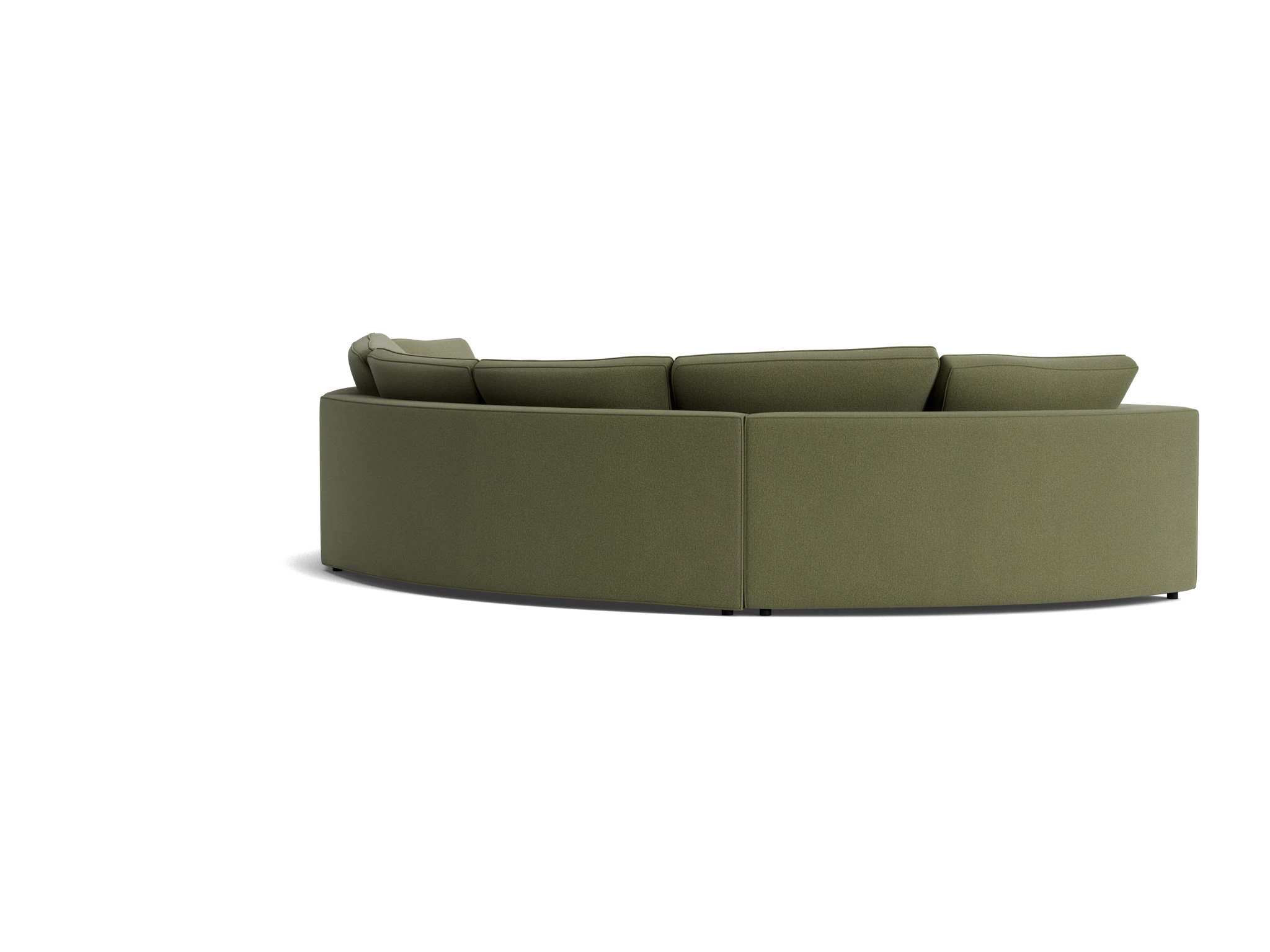 bryant semicircle sectional %283 piece%29 faithful olive