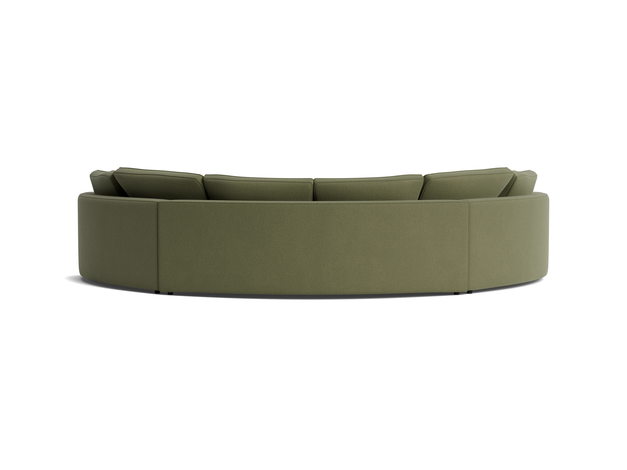 bryant semicircle sectional %283 piece%29 faithful olive