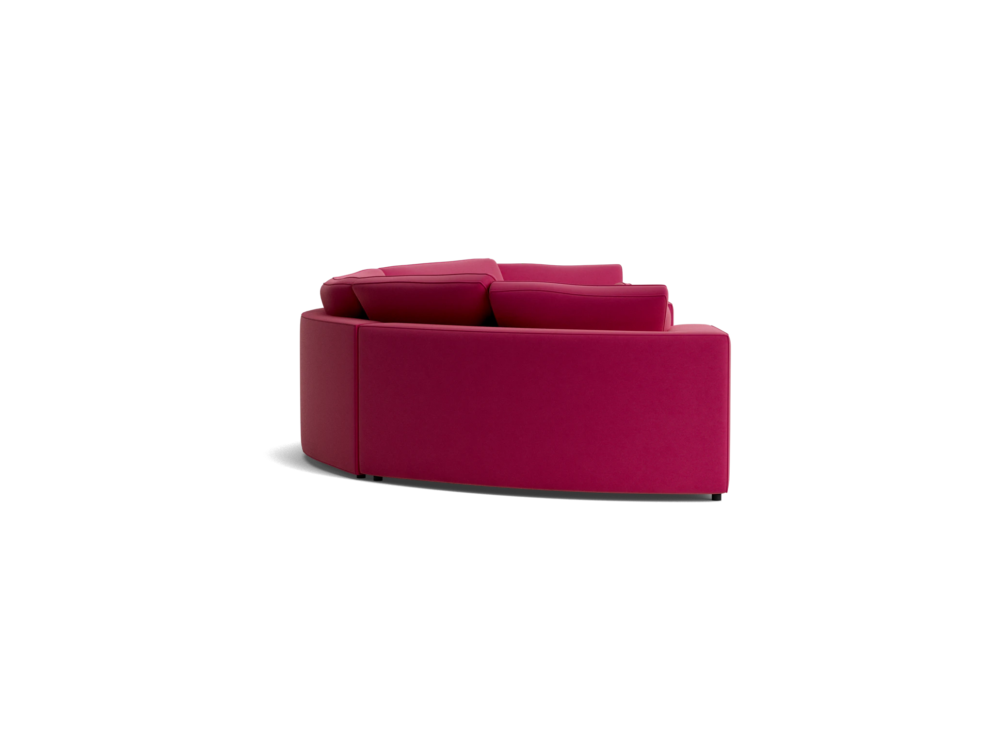 bryant semicircle sectional %283 piece%29 royale berry