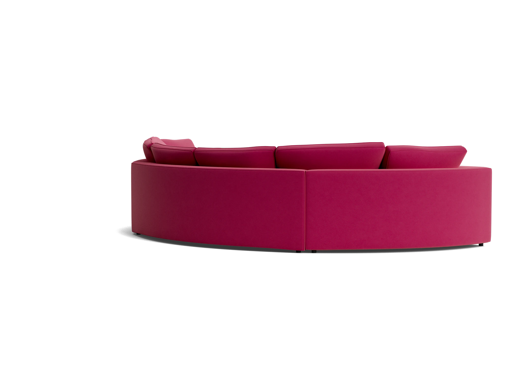 bryant semicircle sectional %283 piece%29 royale berry