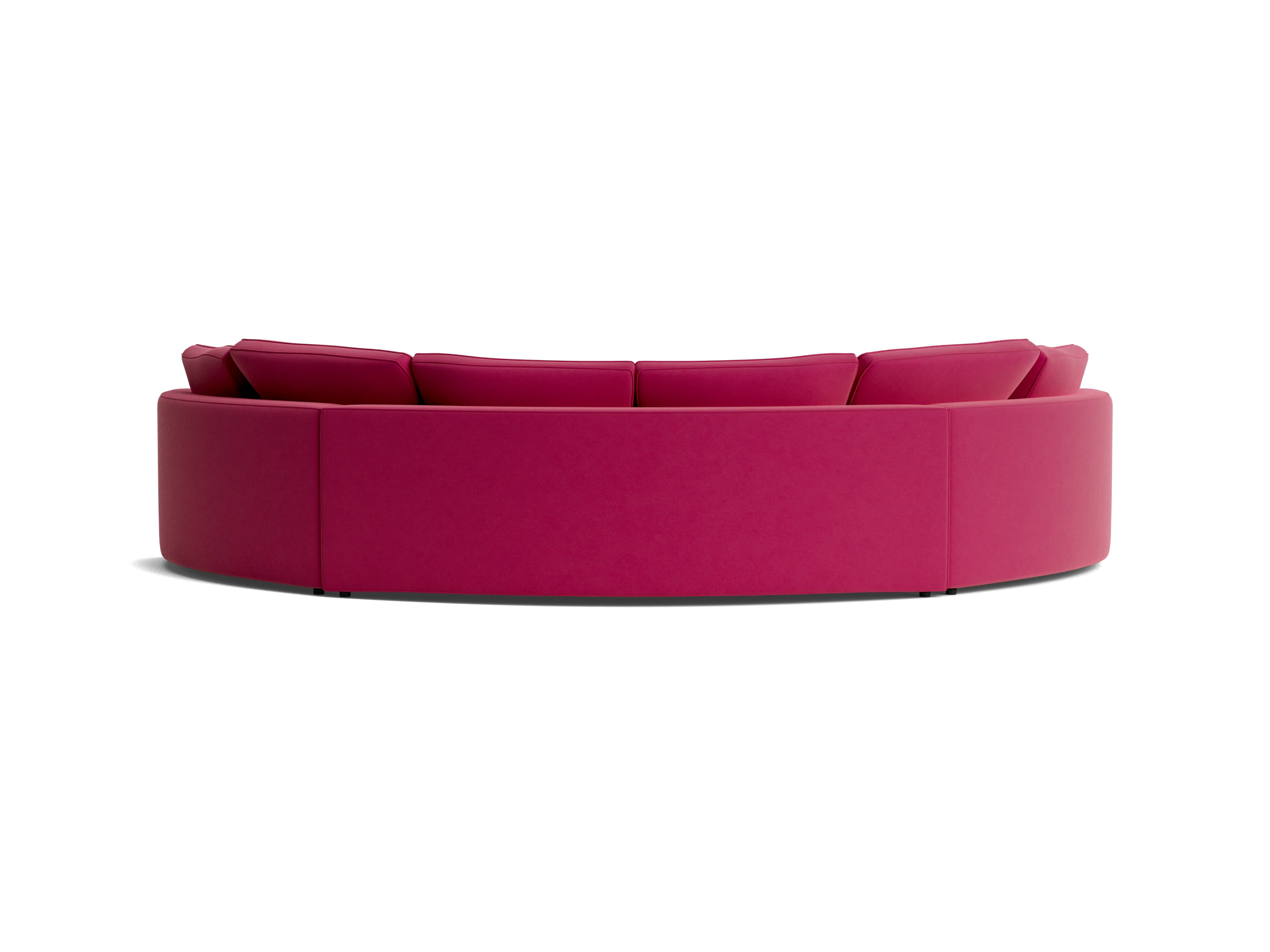 bryant semicircle sectional %283 piece%29 royale berry