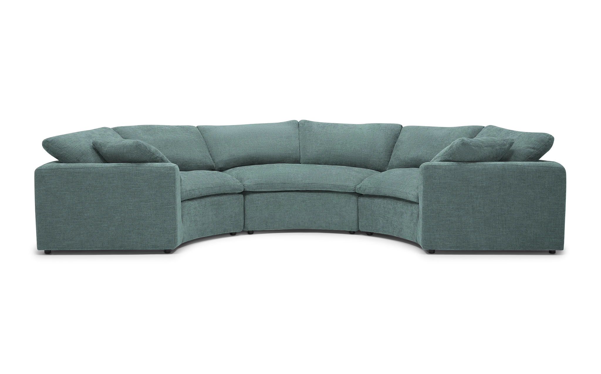bryant semicircle sectional %283 piece%29 sunbrella premier sea