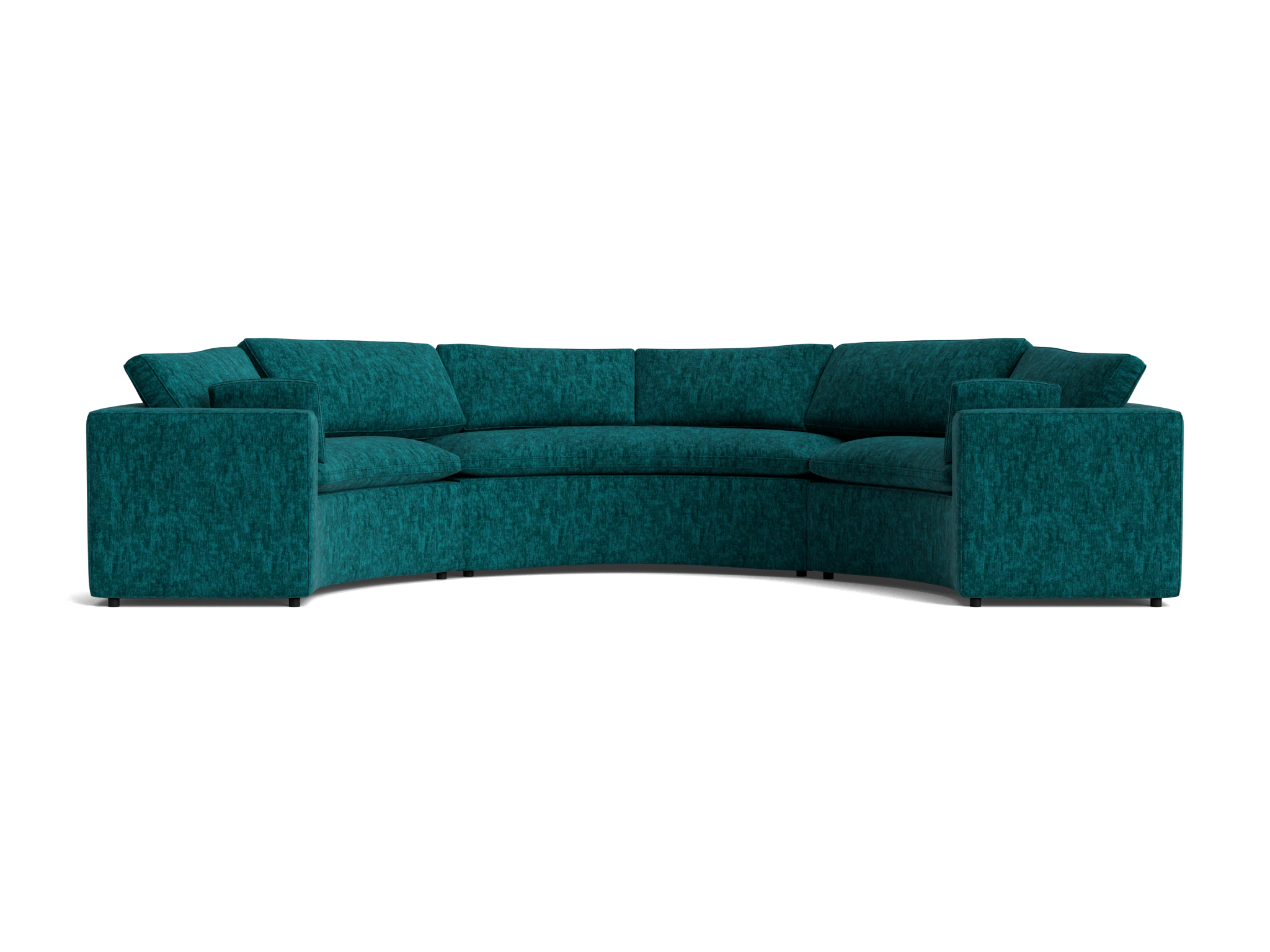 bryant semicircle sectional %283 piece%29 crave greenery
