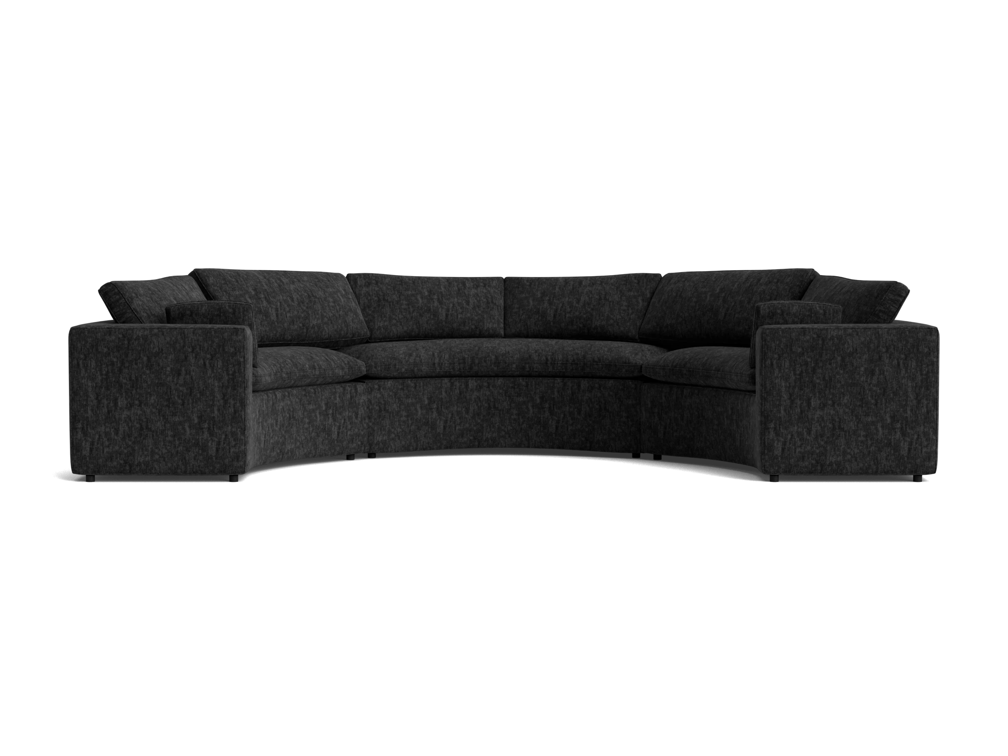 bryant semicircle sectional %283 piece%29 crave lava rock