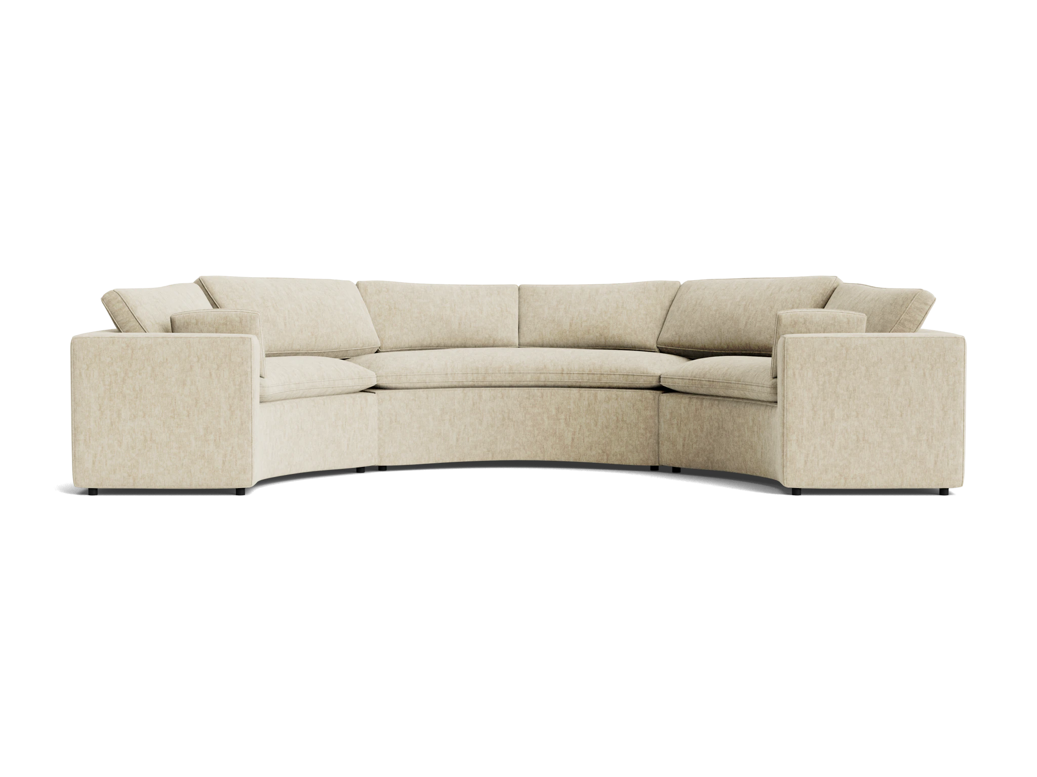 bryant semicircle sectional %283 piece%29 crave irish cream