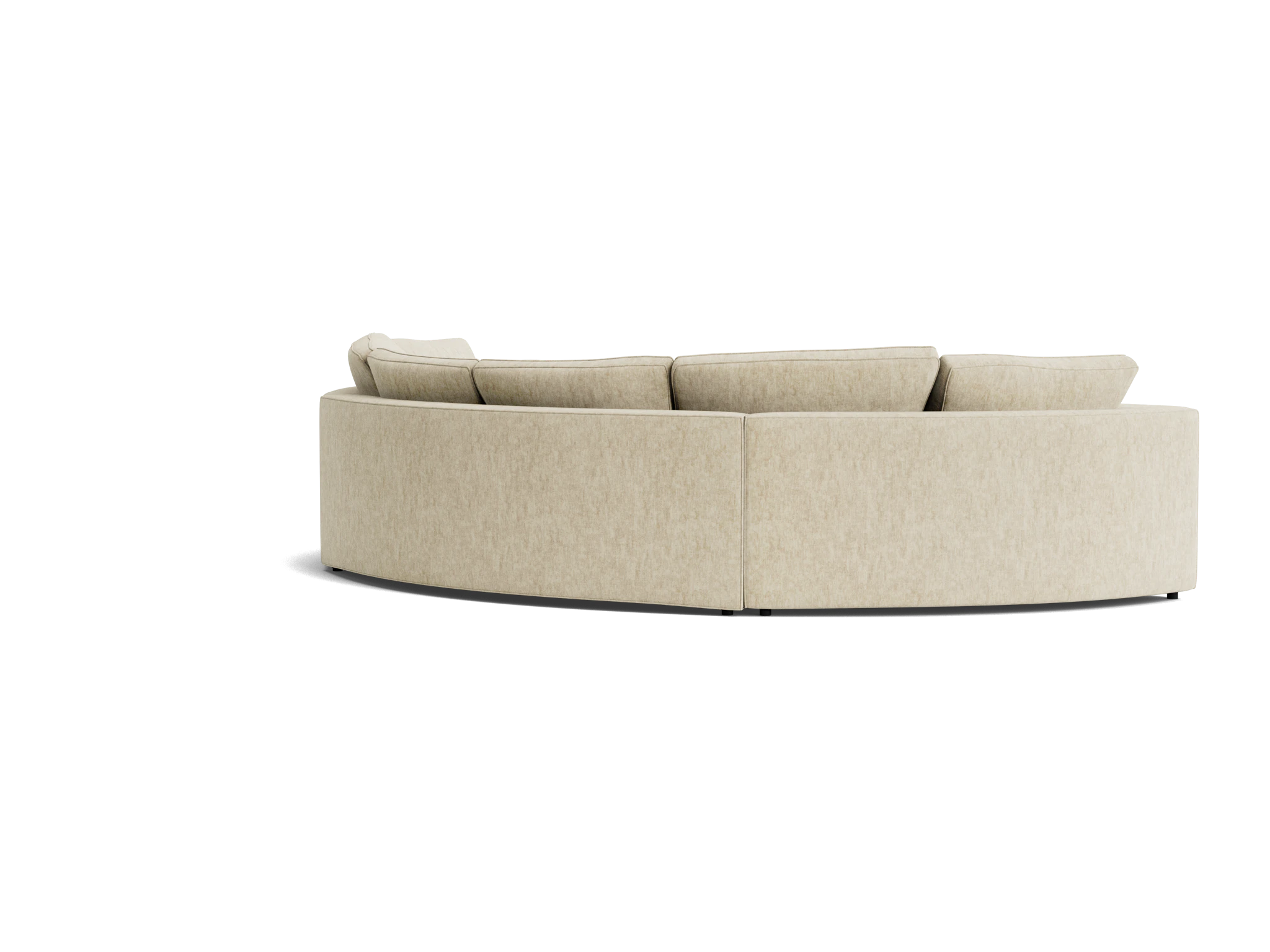 bryant semicircle sectional %283 piece%29 crave irish cream