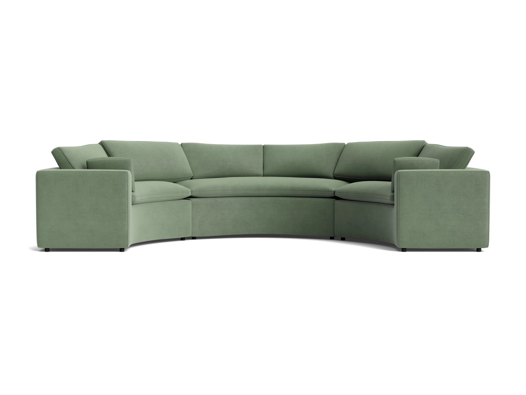 bryant semicircle sectional %283 piece%29 royale sage