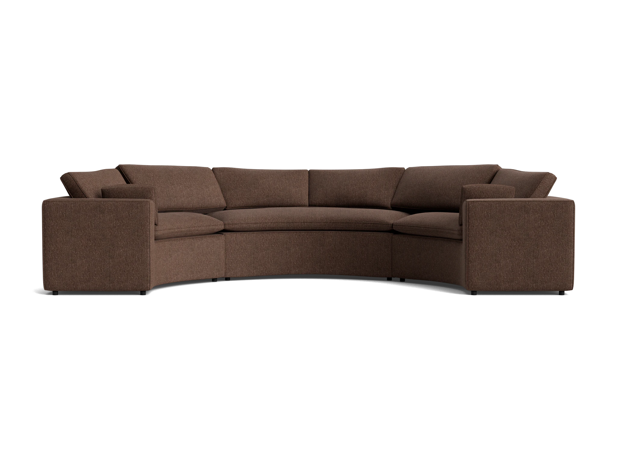 bryant semicircle sectional %283 piece%29 resource truffle