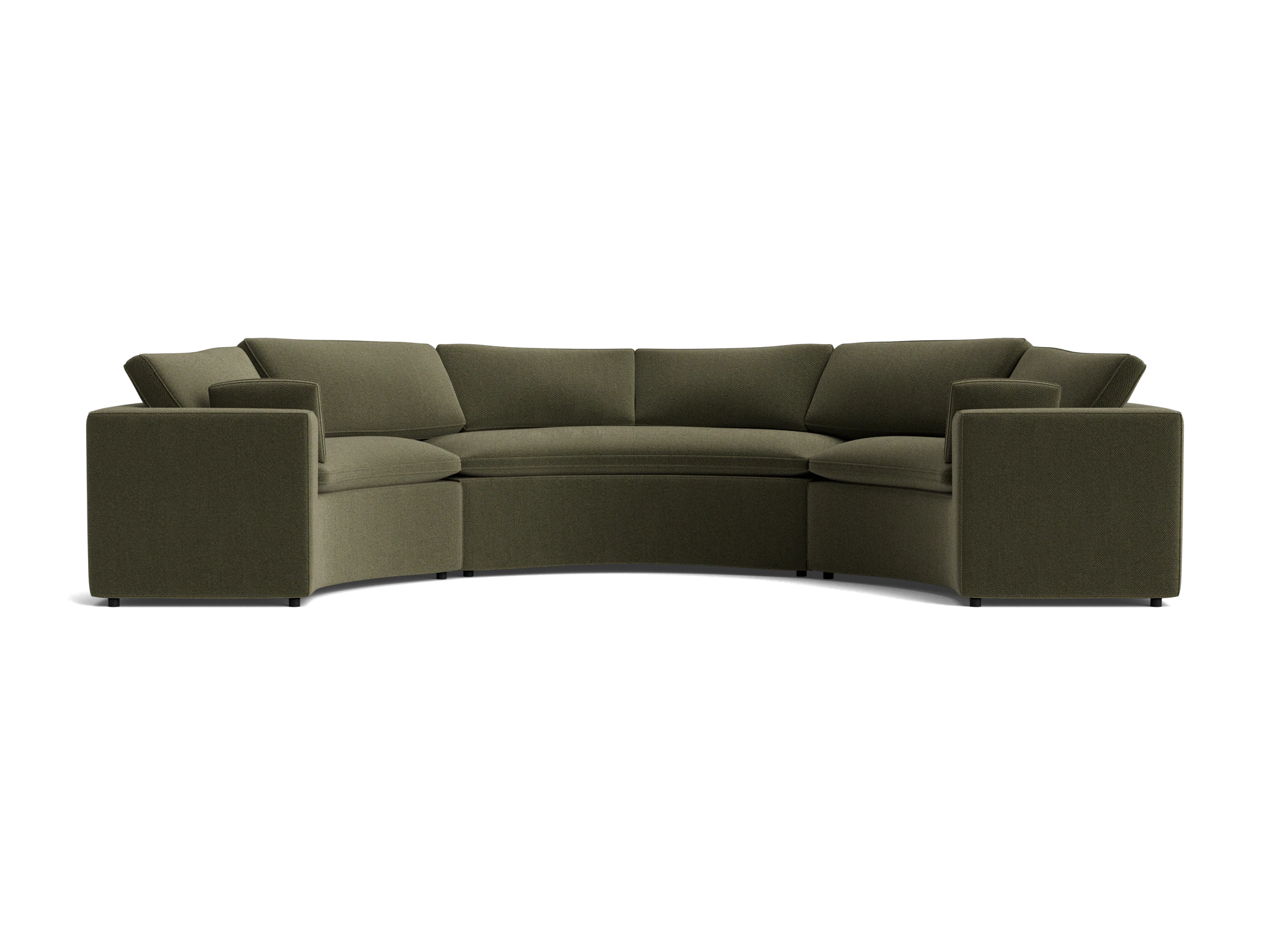 bryant semicircle sectional %283 piece%29 telly fern
