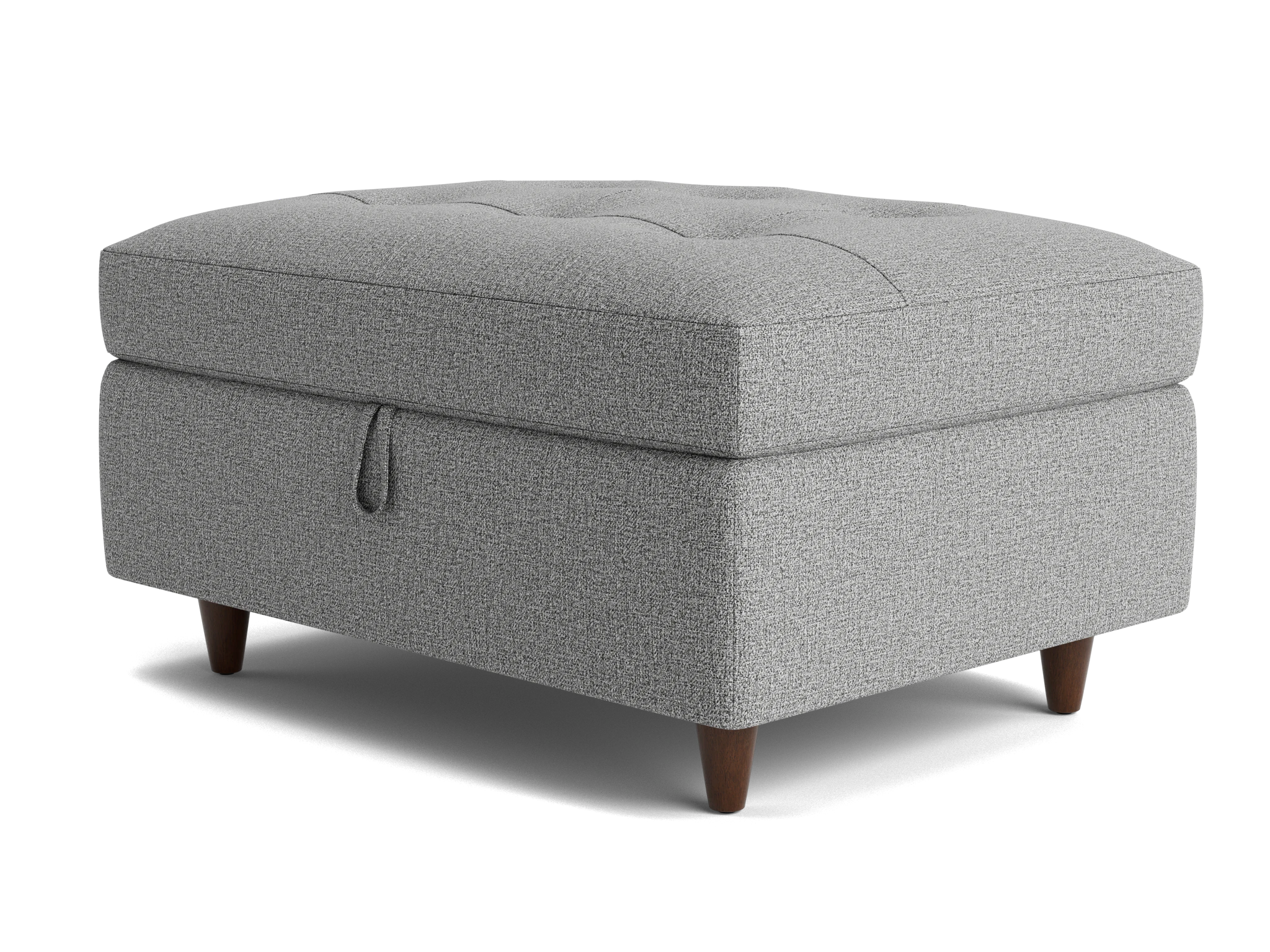 briar storage ottoman taylor felt gray