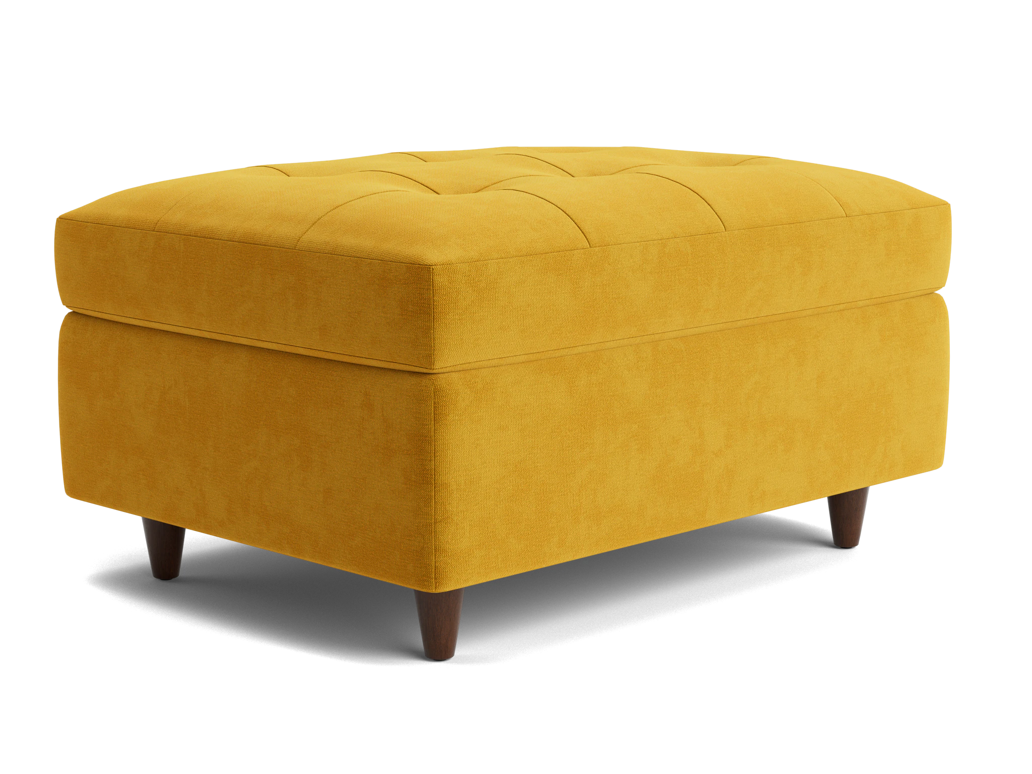 briar storage ottoman harper amber gold