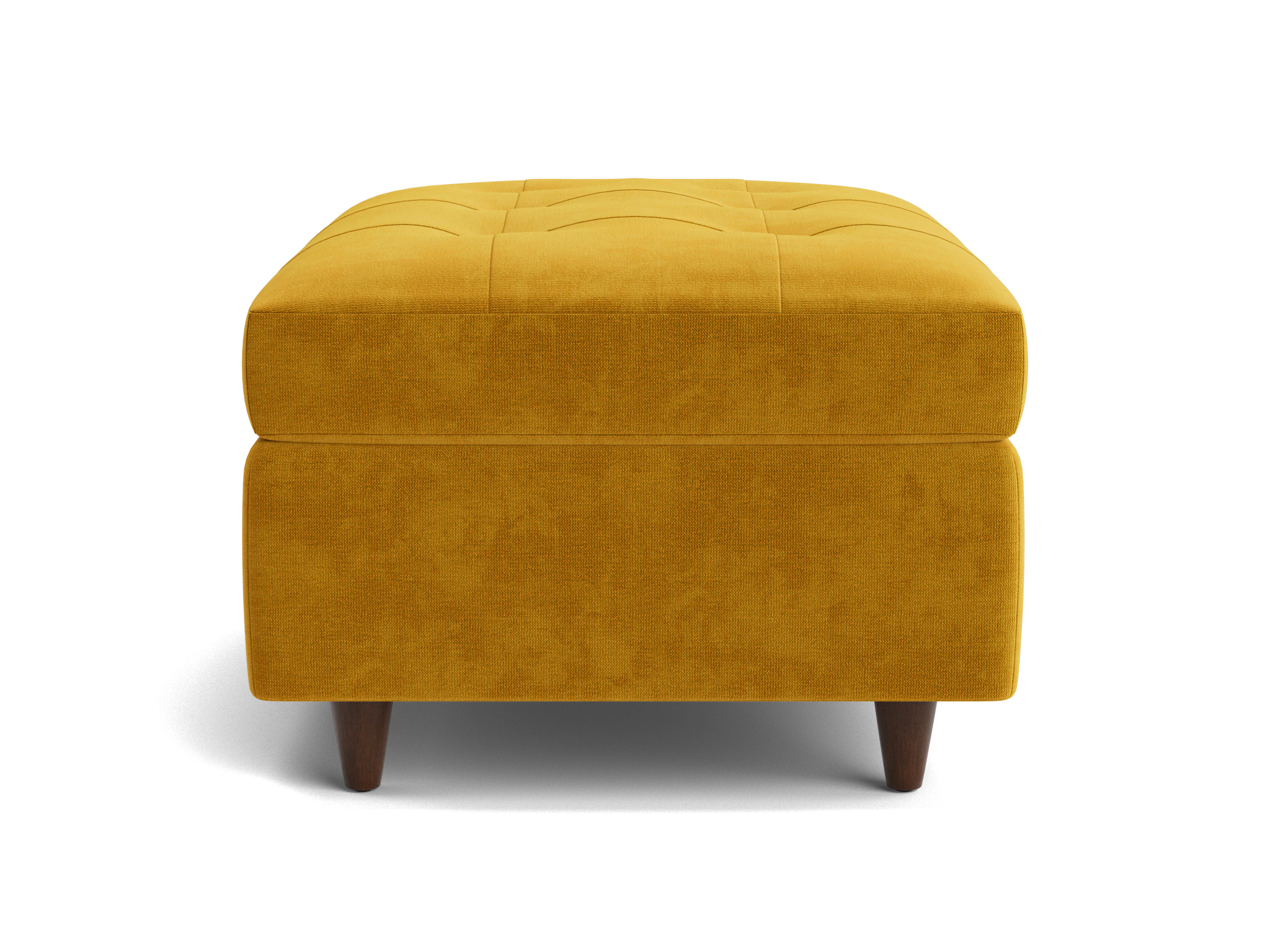 briar storage ottoman harper amber gold