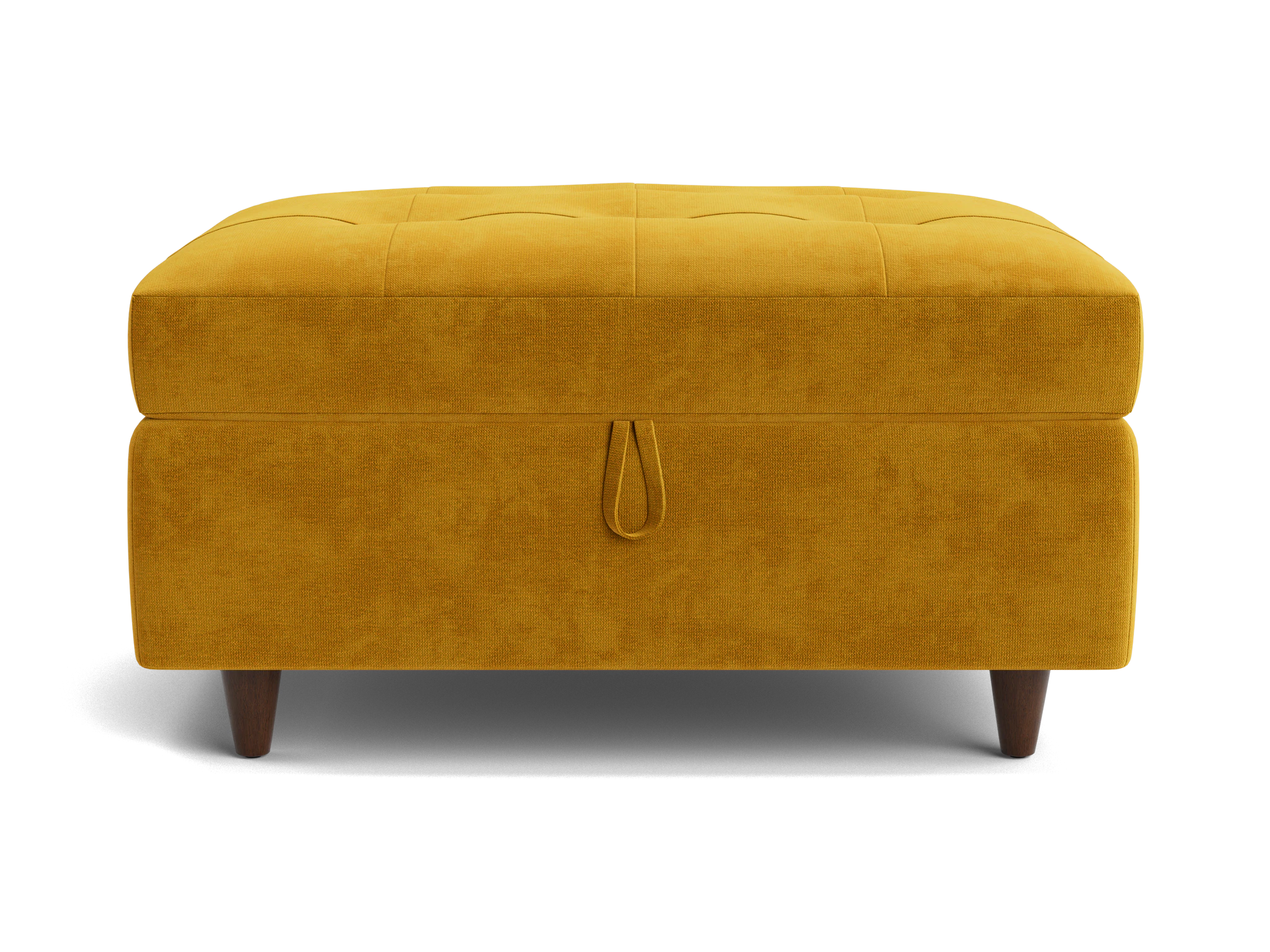 briar storage ottoman harper amber gold