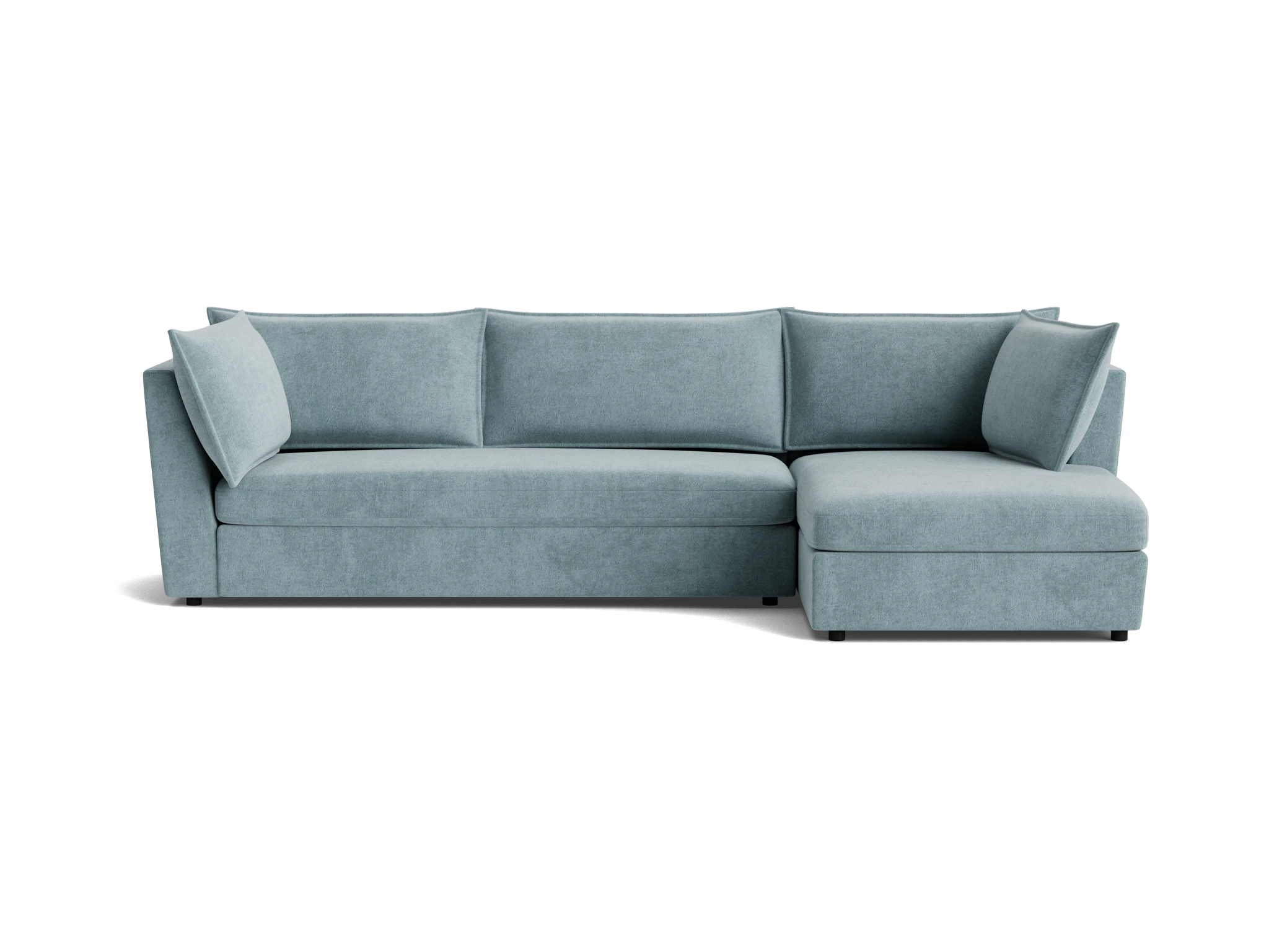 wilder sectional plush mist