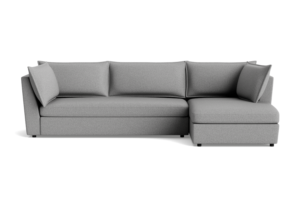 wilder sectional taylor felt gray