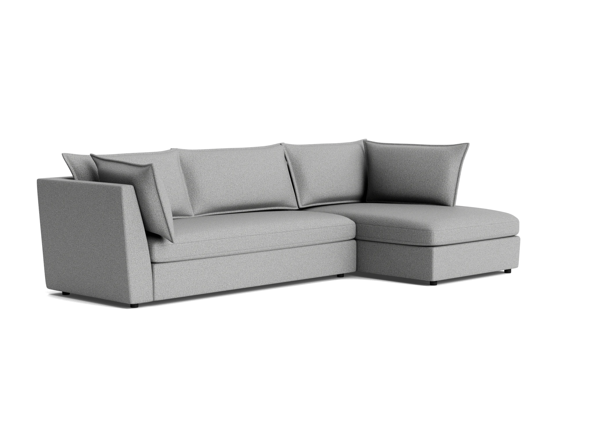 wilder sectional taylor felt gray
