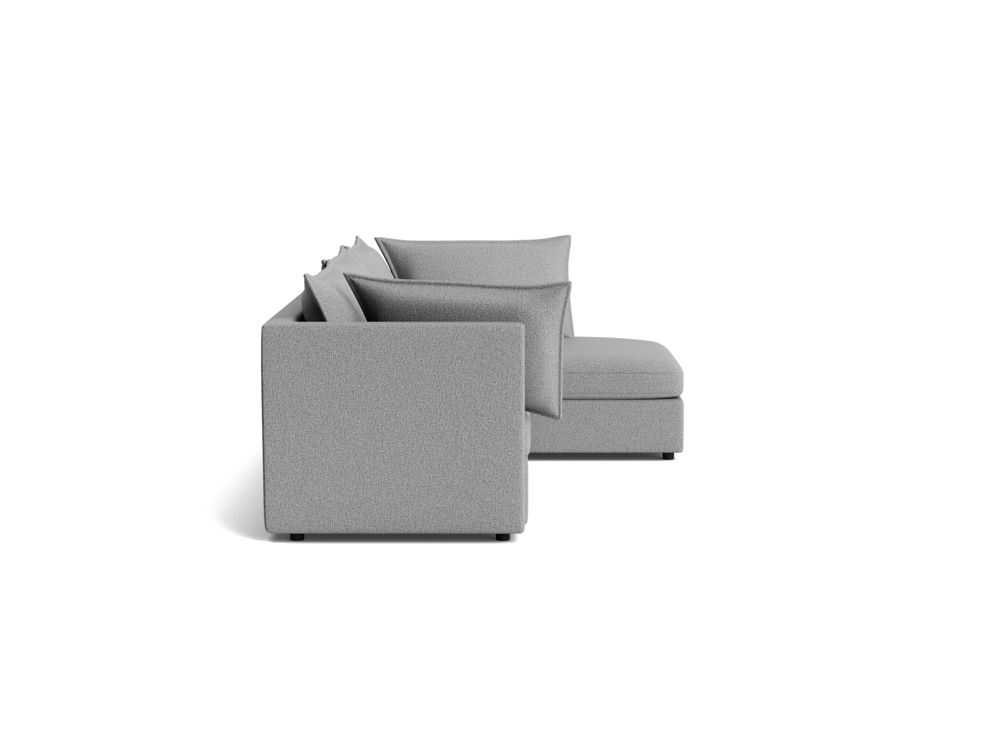 wilder sectional taylor felt gray