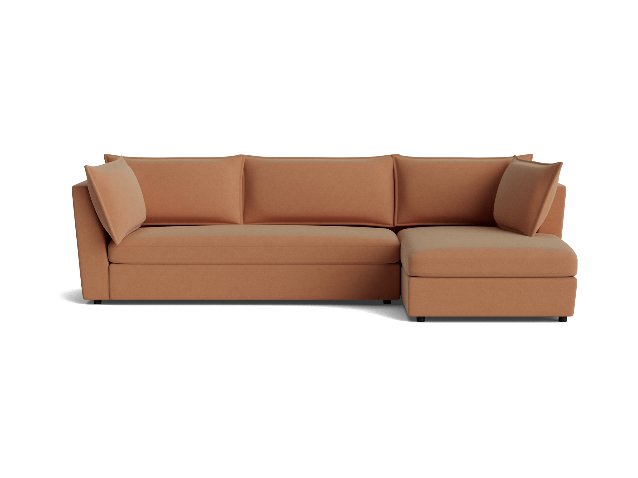 wilder sectional royale pantone mocha mousse