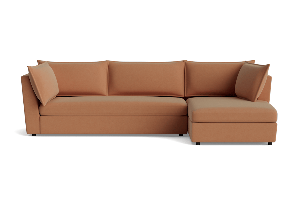 wilder sectional royale pantone mocha mousse