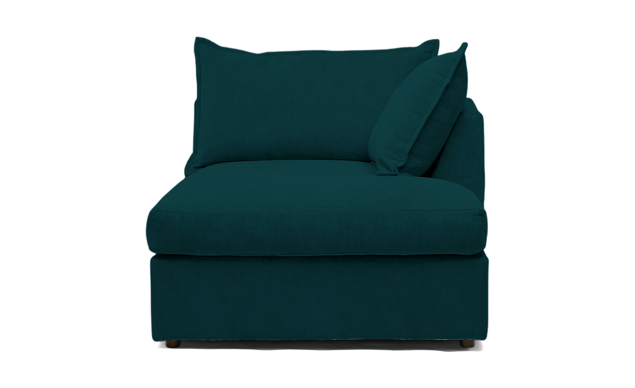 wilder single arm chaise royale peacock